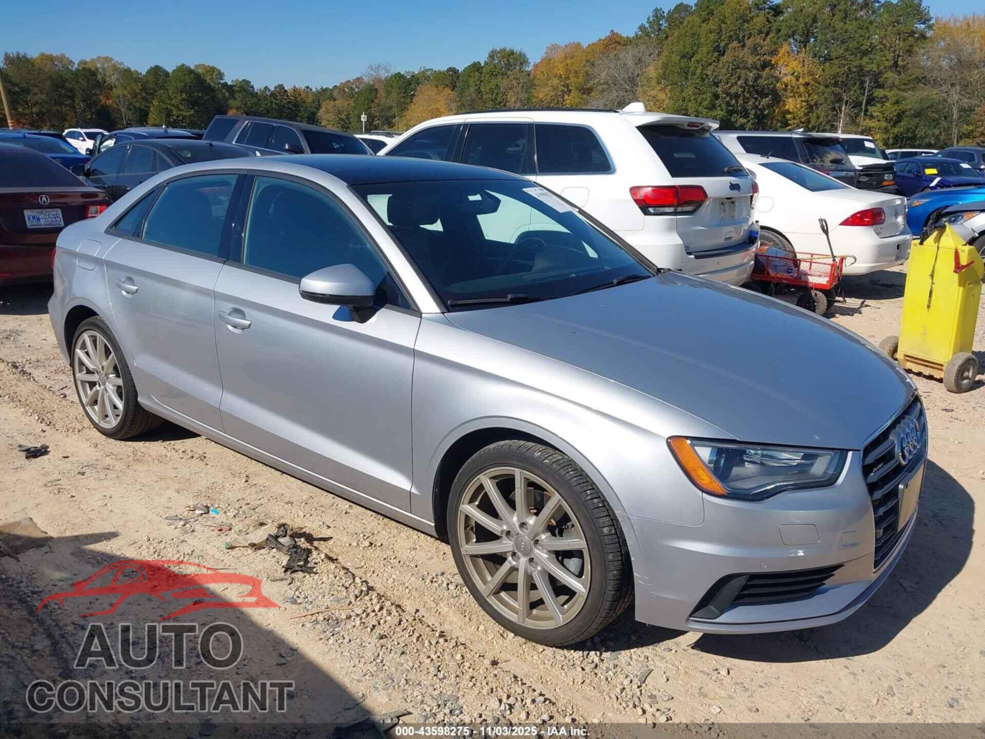 AUDI A3 2016 - WAUB8GFF8G1008564
