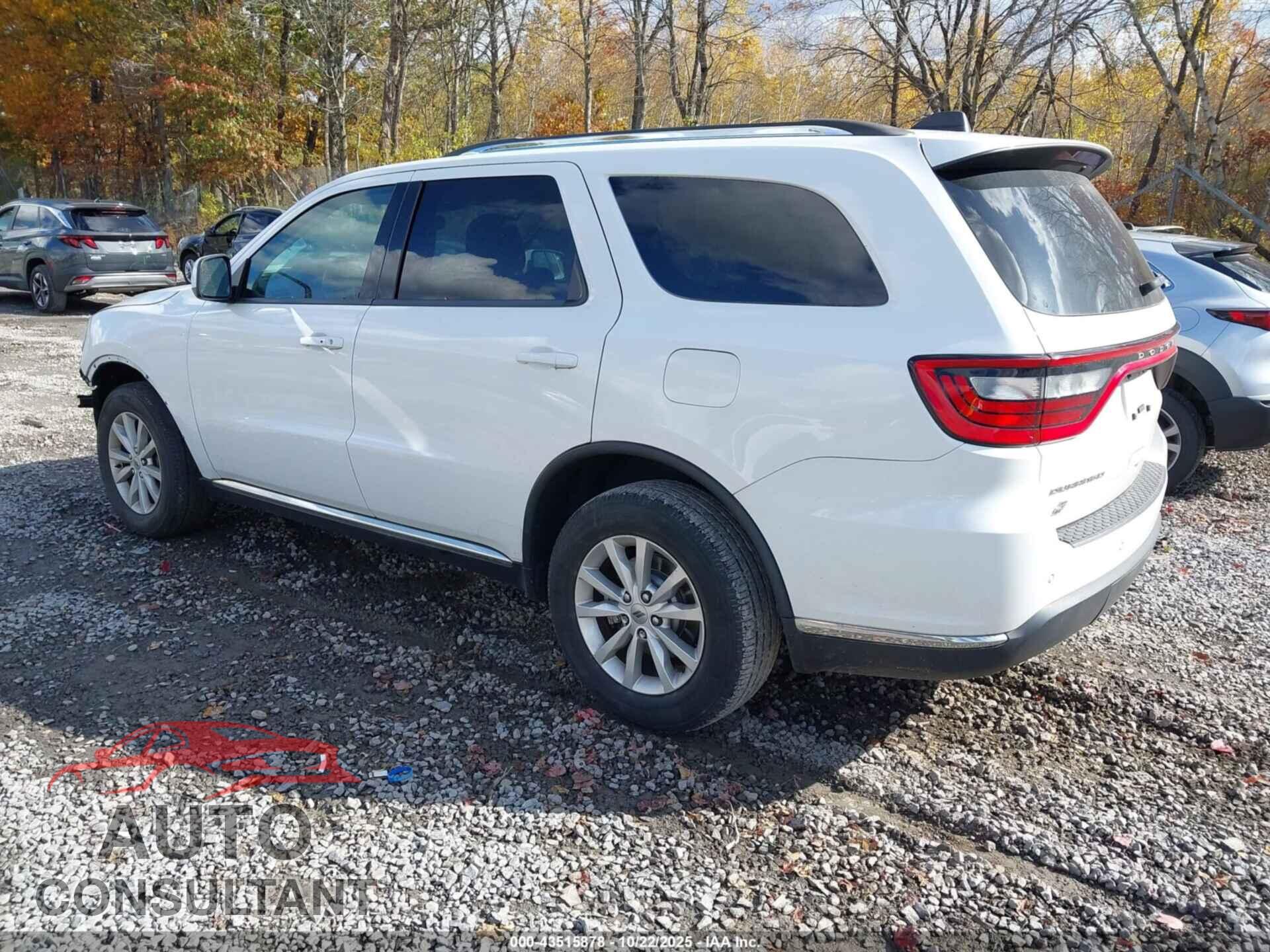 DODGE DURANGO 2021 - 1C4RDJAG8MC574797