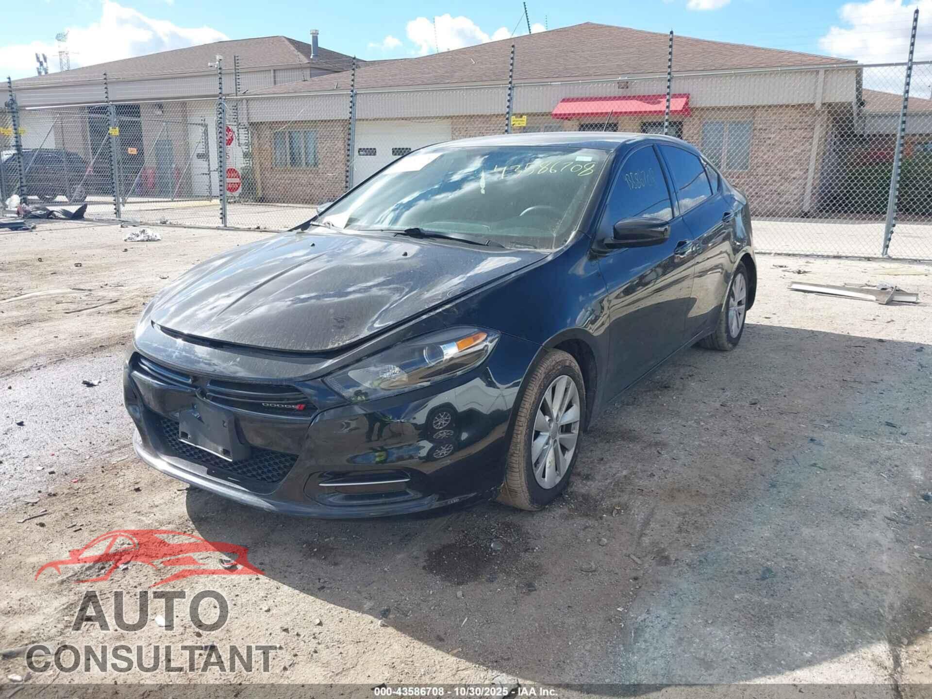 DODGE DART 2014 - 1C3CDFBB5ED786868