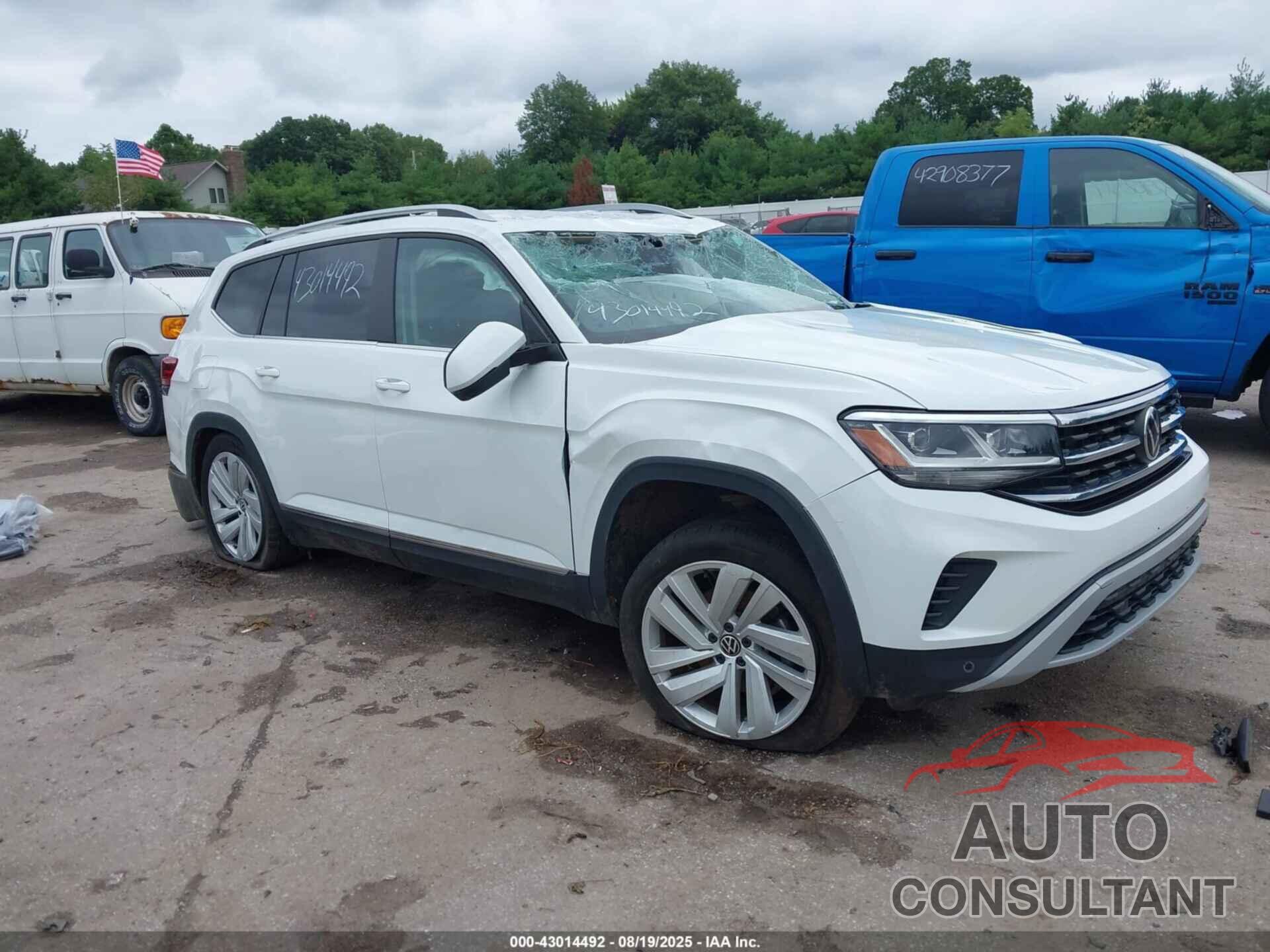 VOLKSWAGEN ATLAS 2021 - 1V2BR2CA8MC516947