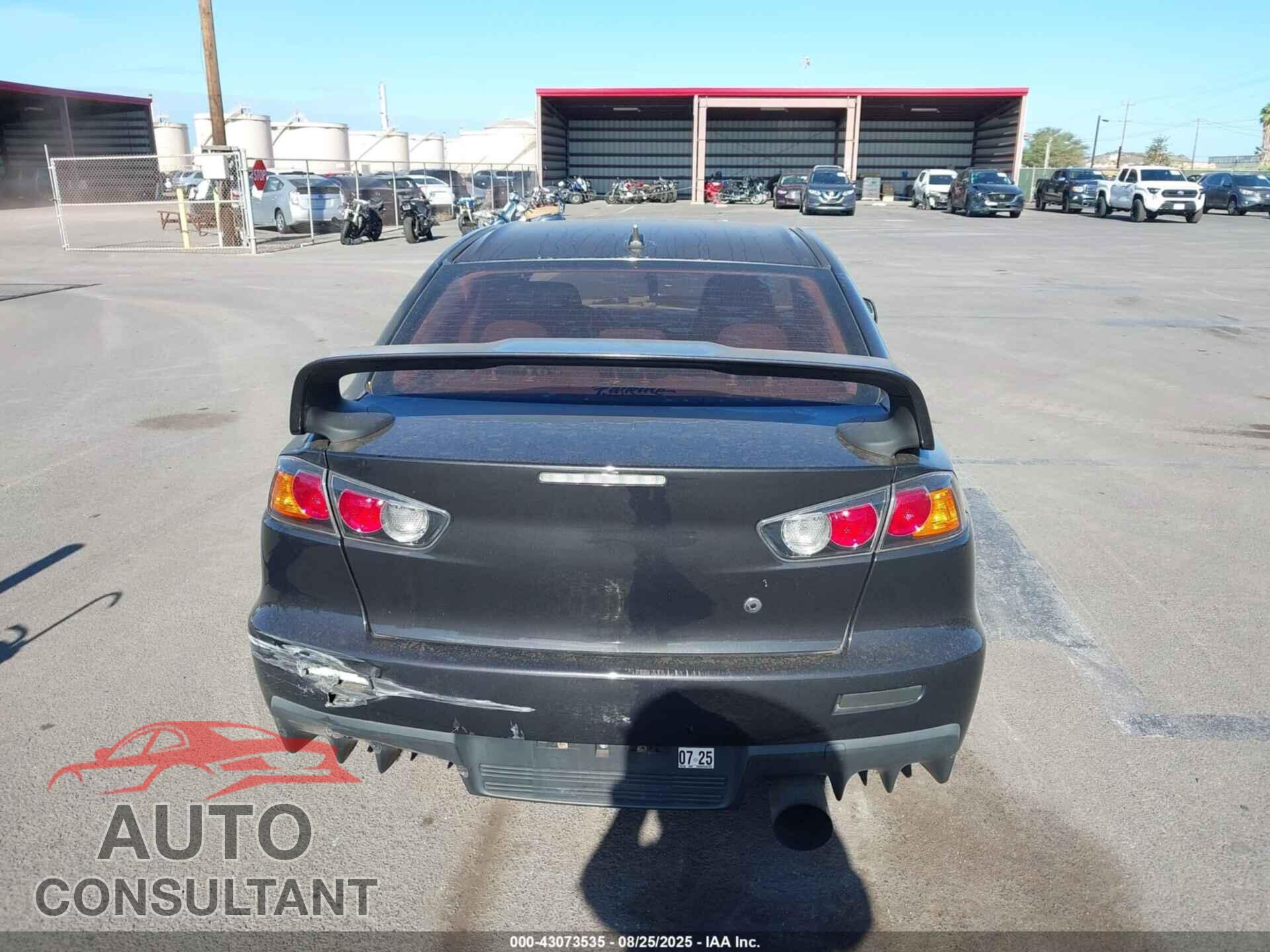MITSUBISHI LANCER EVOLUTION 2010 - JA32W8FV5AU011027