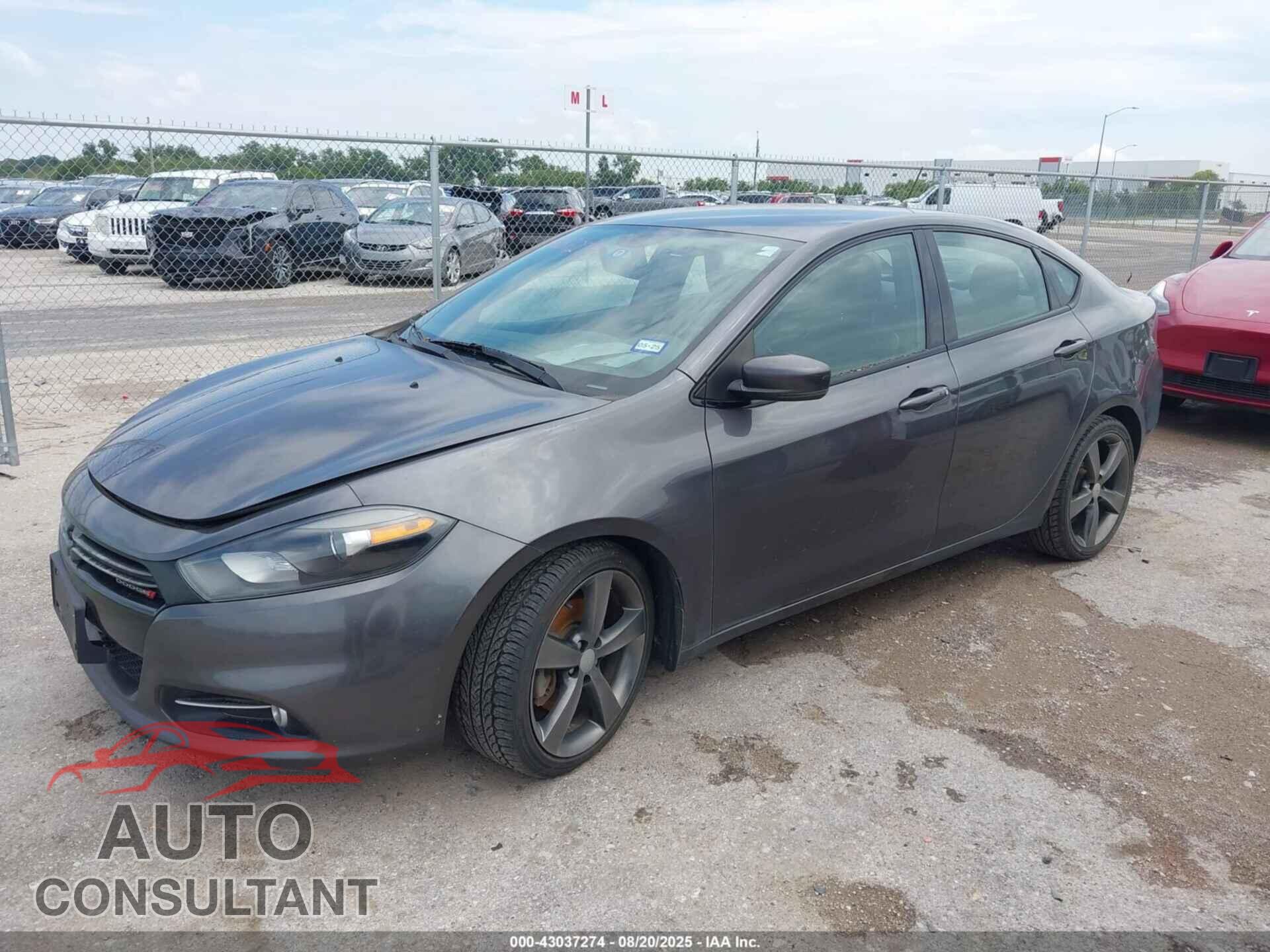 DODGE DART 2015 - 1C3CDFEBXFD181743