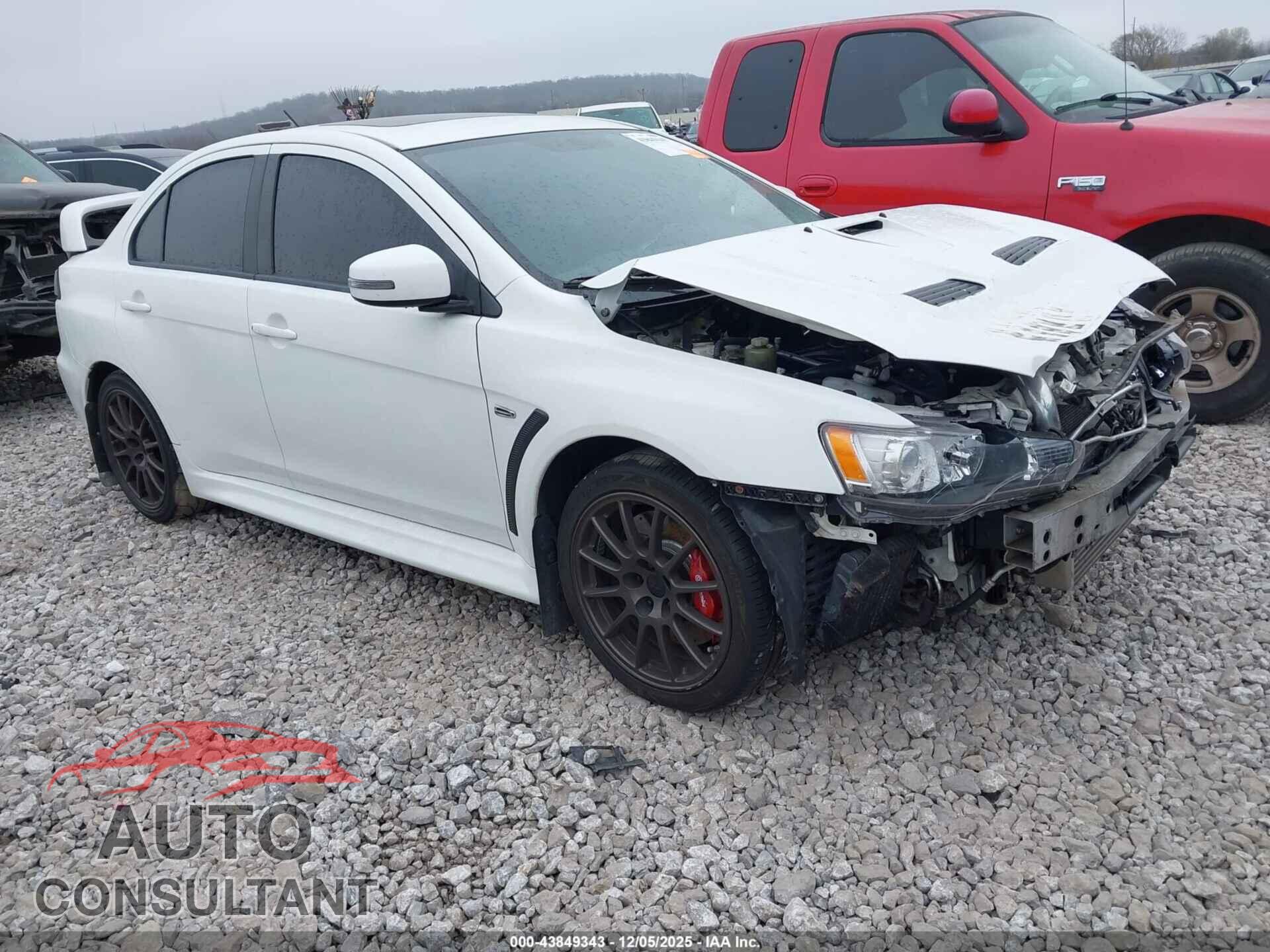 MITSUBISHI LANCER EVOLUTION 2015 - JA32W8FV3FU020509