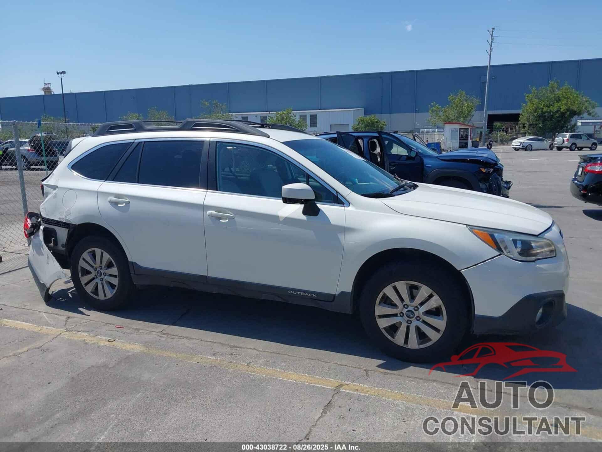 SUBARU OUTBACK 2015 - 4S4BSACC6F3223435