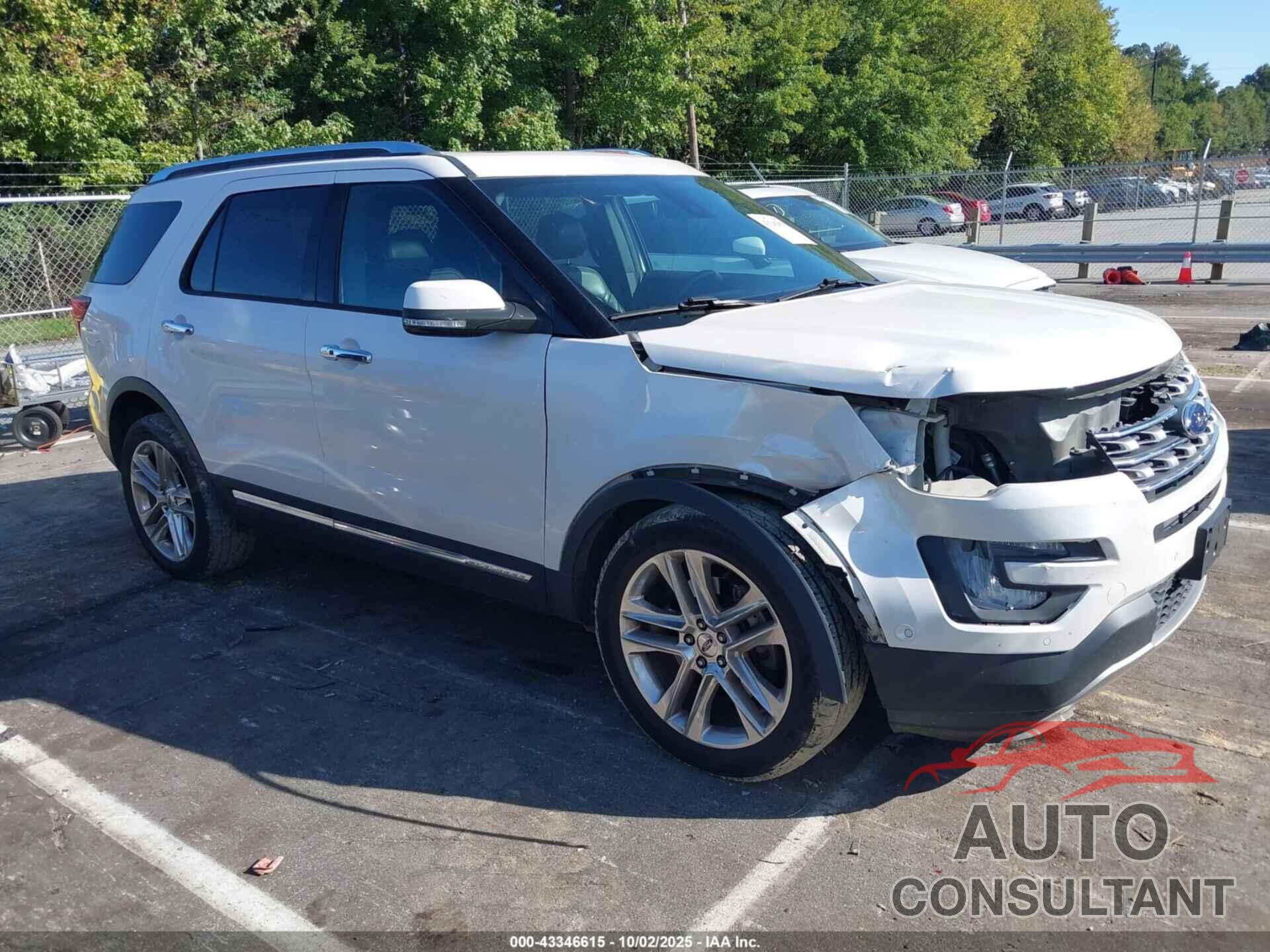 FORD EXPLORER 2017 - 1FM5K8F82HGC28365