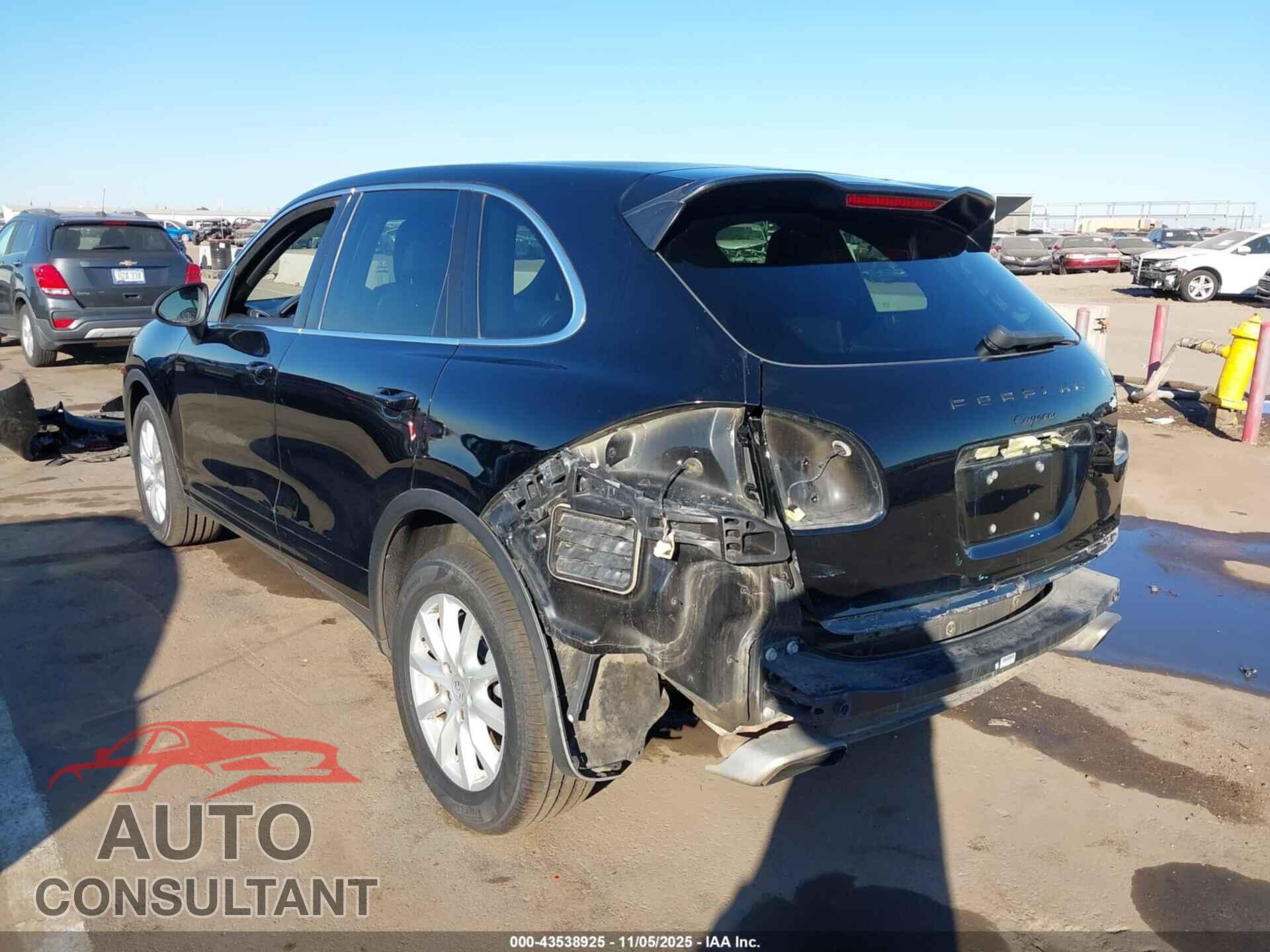 PORSCHE CAYENNE 2011 - WP1AA2A23BLA00491