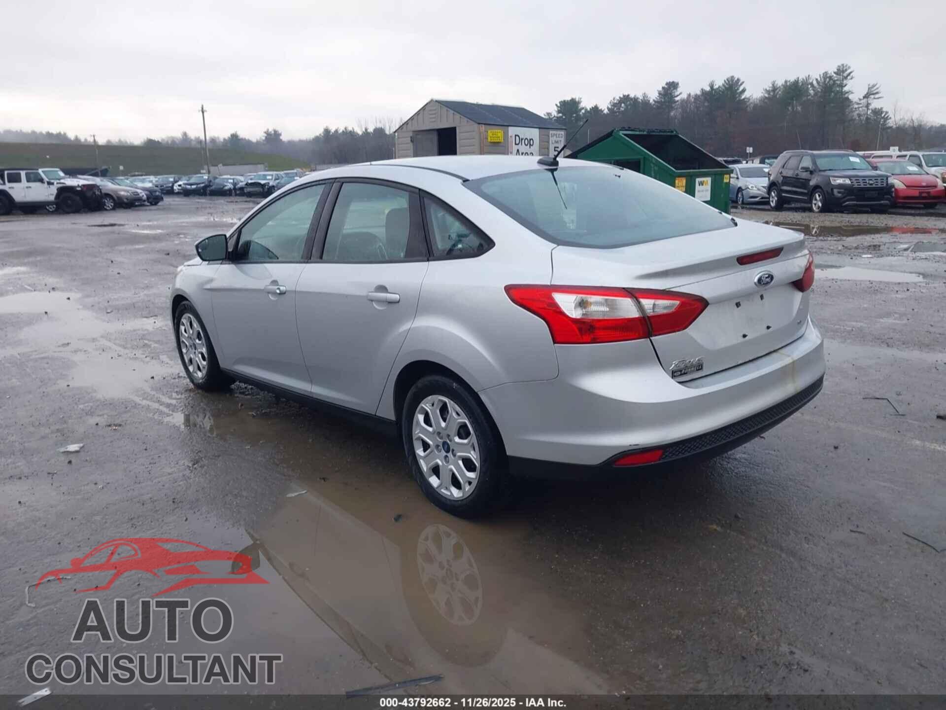 FORD FOCUS 2012 - 1FAHP3F28CL351319