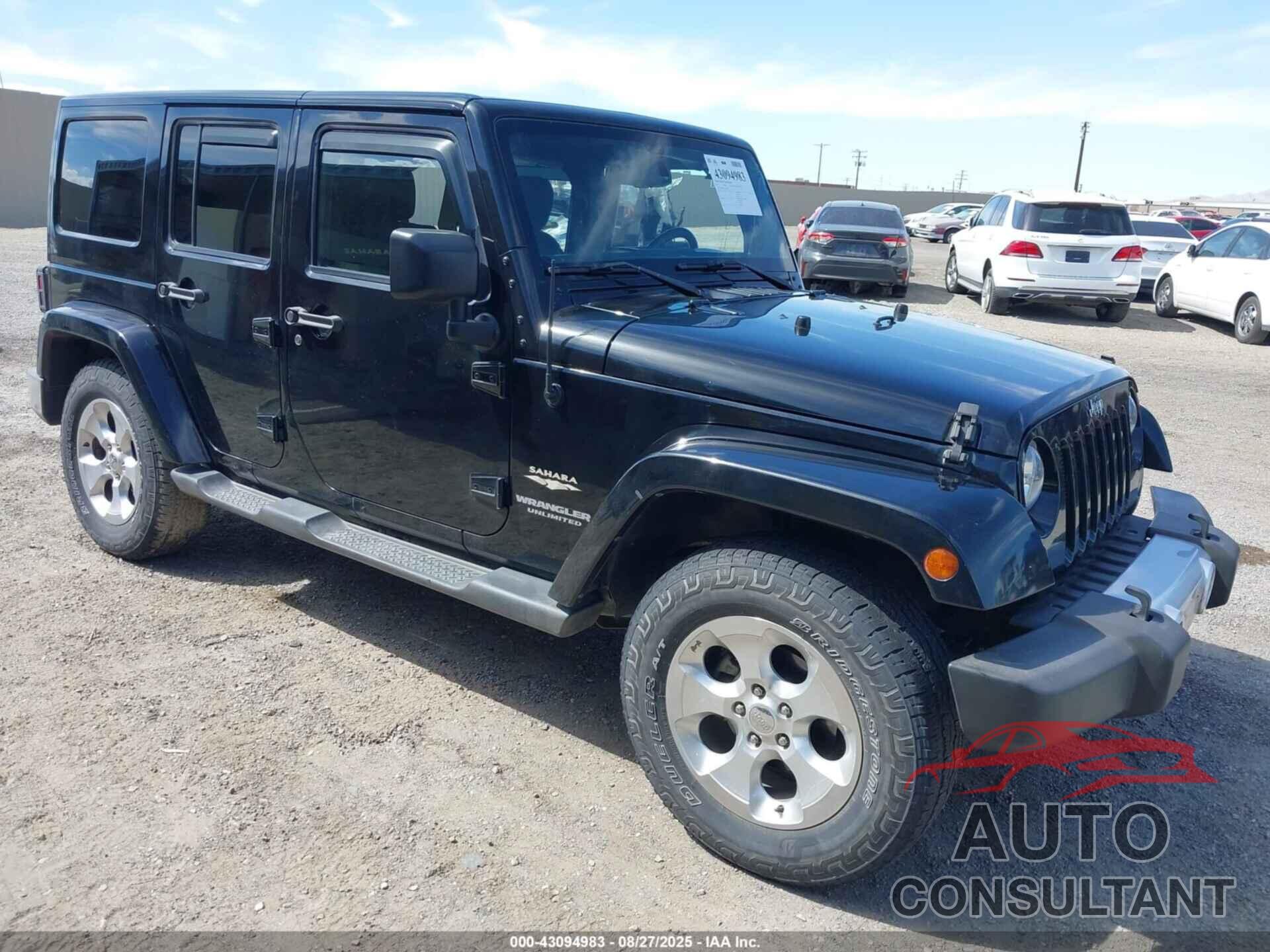 JEEP WRANGLER UNLIMITED 2015 - 1C4BJWEG4FL635891