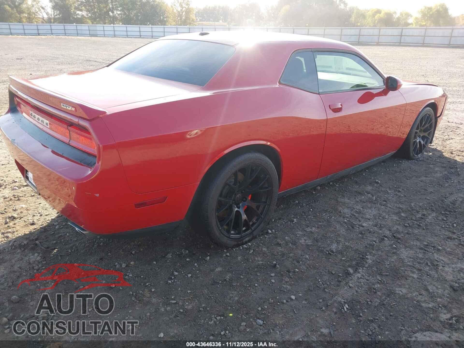 DODGE CHALLENGER 2012 - 2C3CDYCJ3CH137524