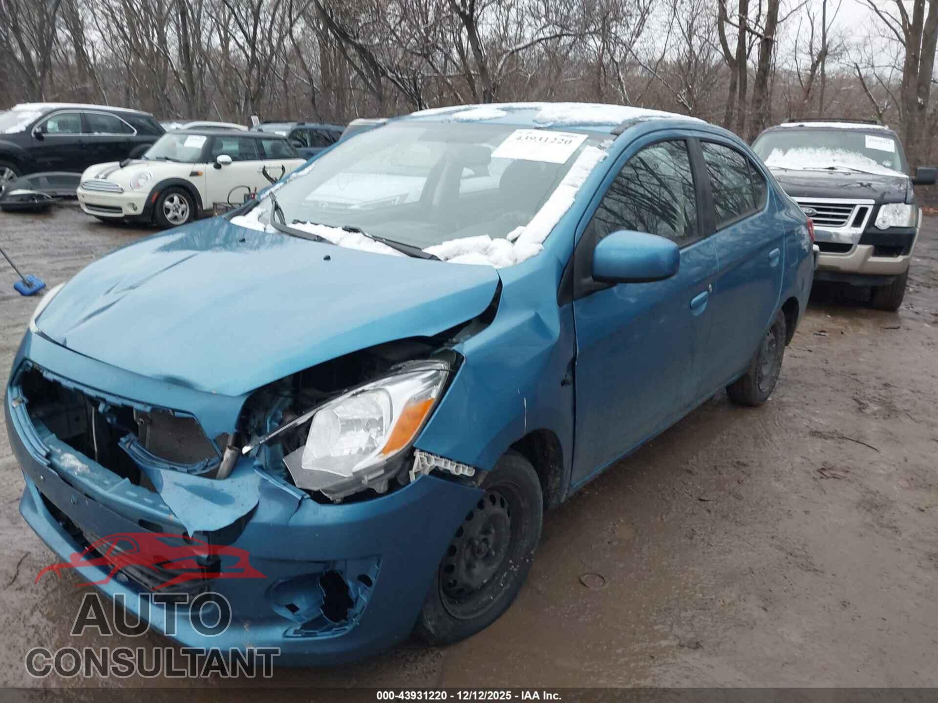 MITSUBISHI MIRAGE G4 2017 - ML32F3FJ1HHF12328