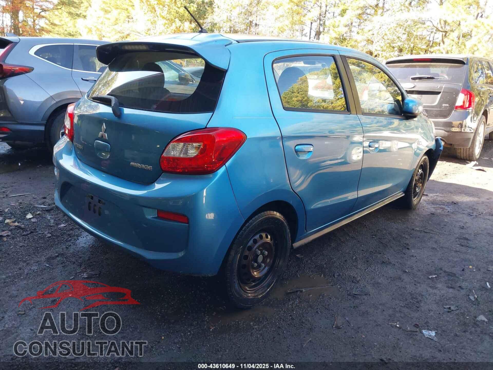 MITSUBISHI MIRAGE 2017 - ML32A3HJ2HH018360