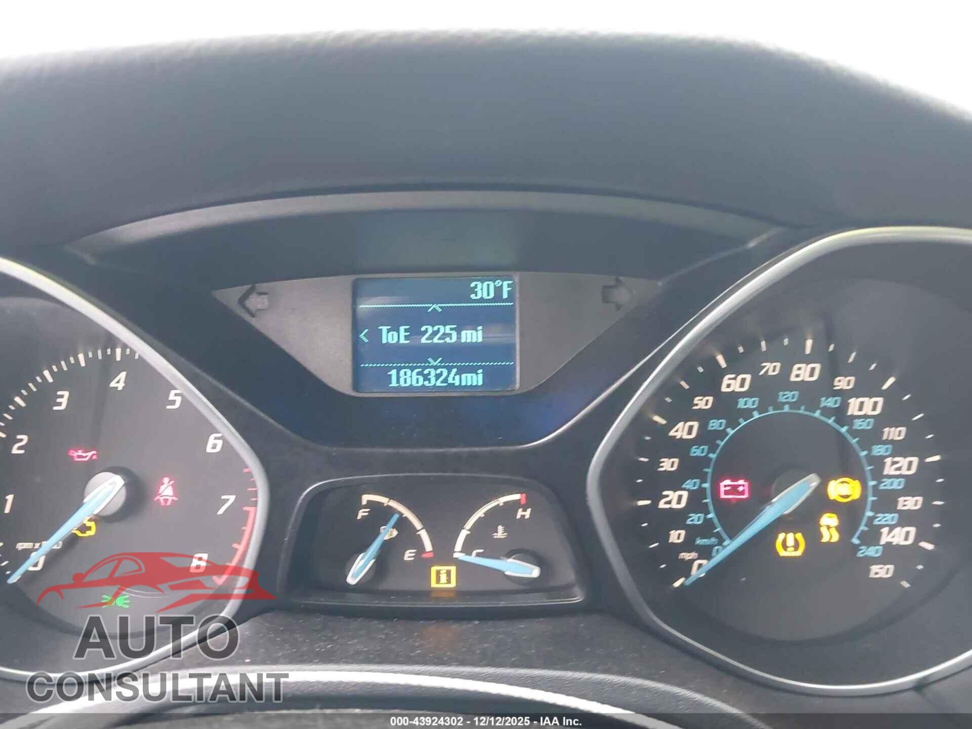 FORD FOCUS 2012 - 1FAHP3F2XCL326745
