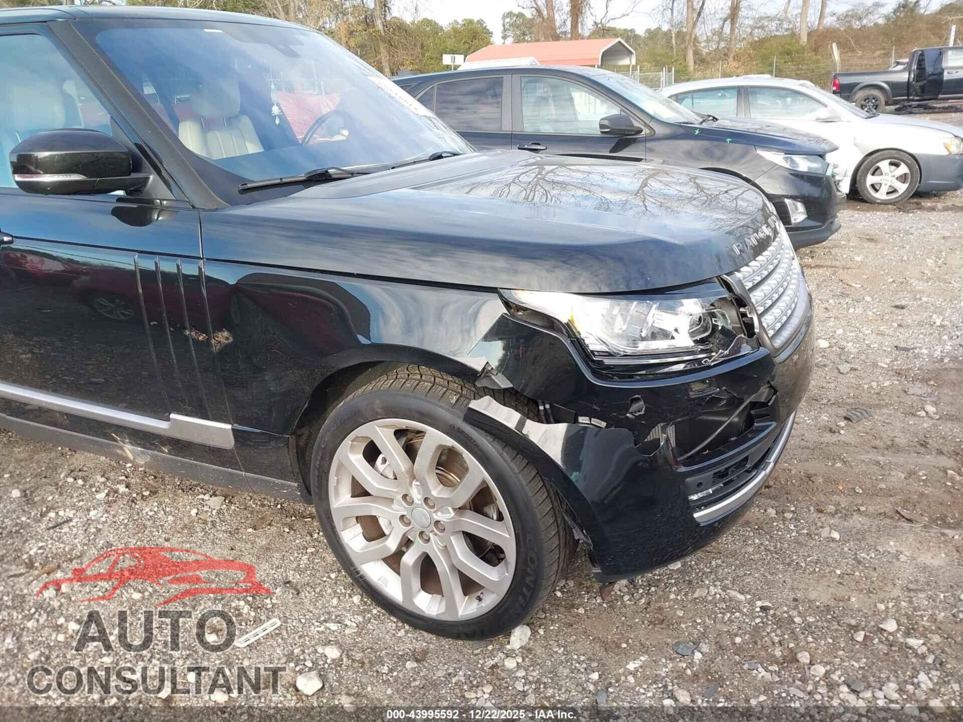 LAND ROVER RANGE ROVER 2016 - SALGS2VF4GA279712
