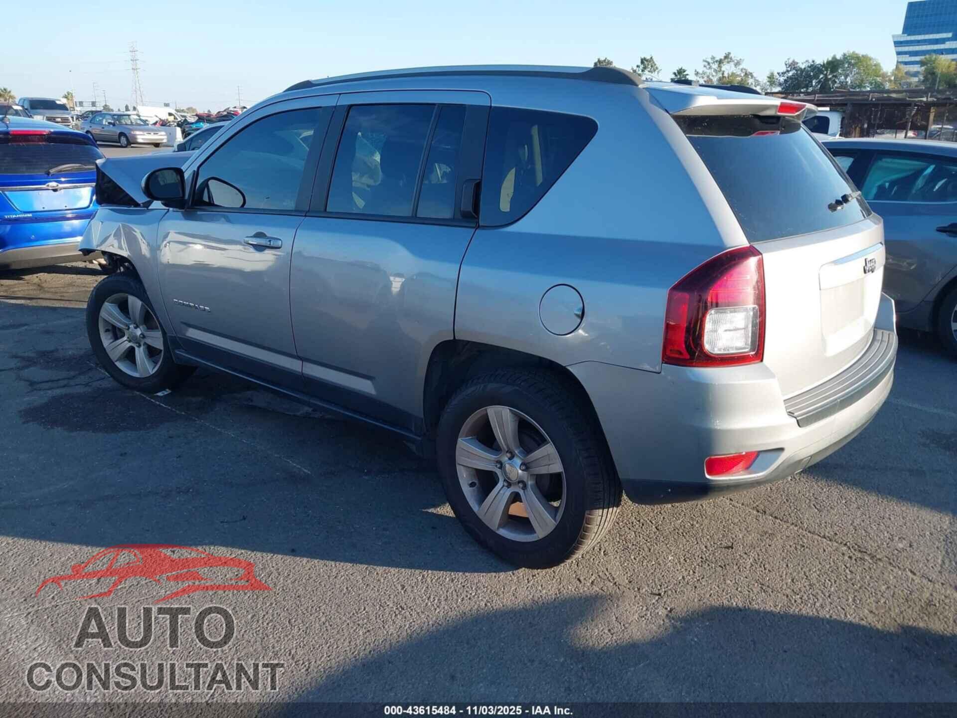 JEEP COMPASS 2017 - 1C4NJCBA5HD124540