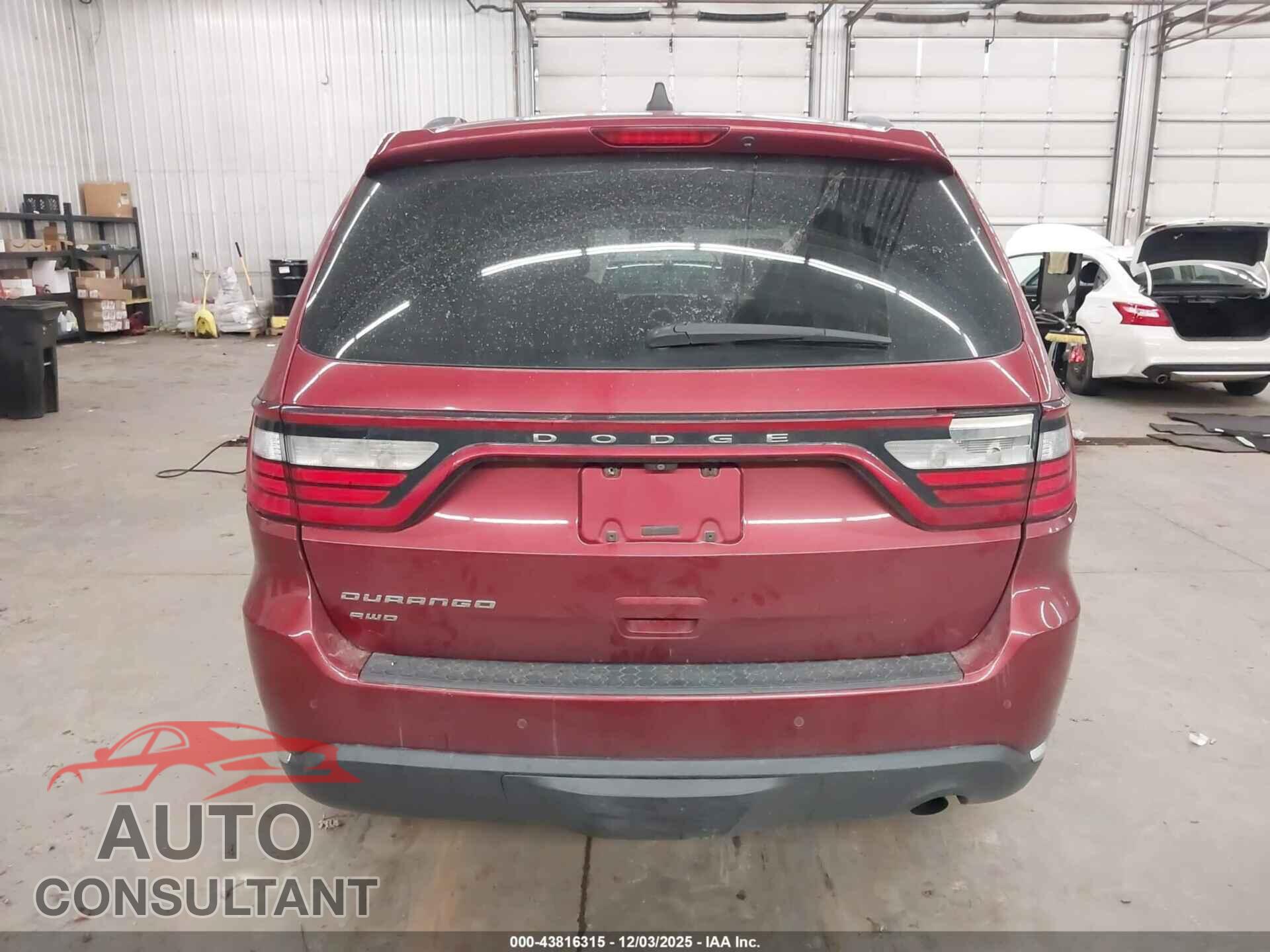 DODGE DURANGO 2014 - 1C4RDJAG9EC446344