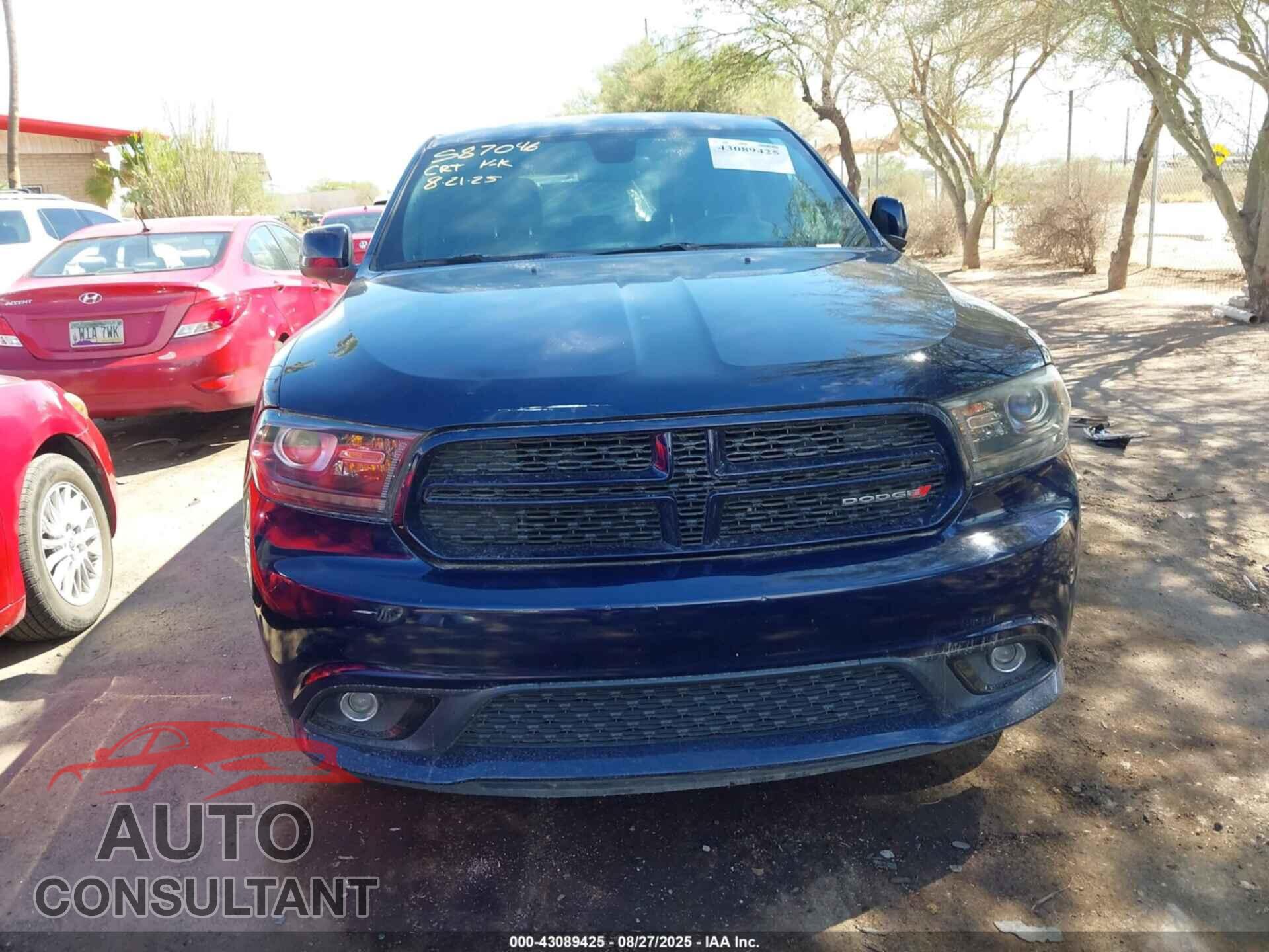 DODGE DURANGO 2015 - 1C4RDHAG3FC860973