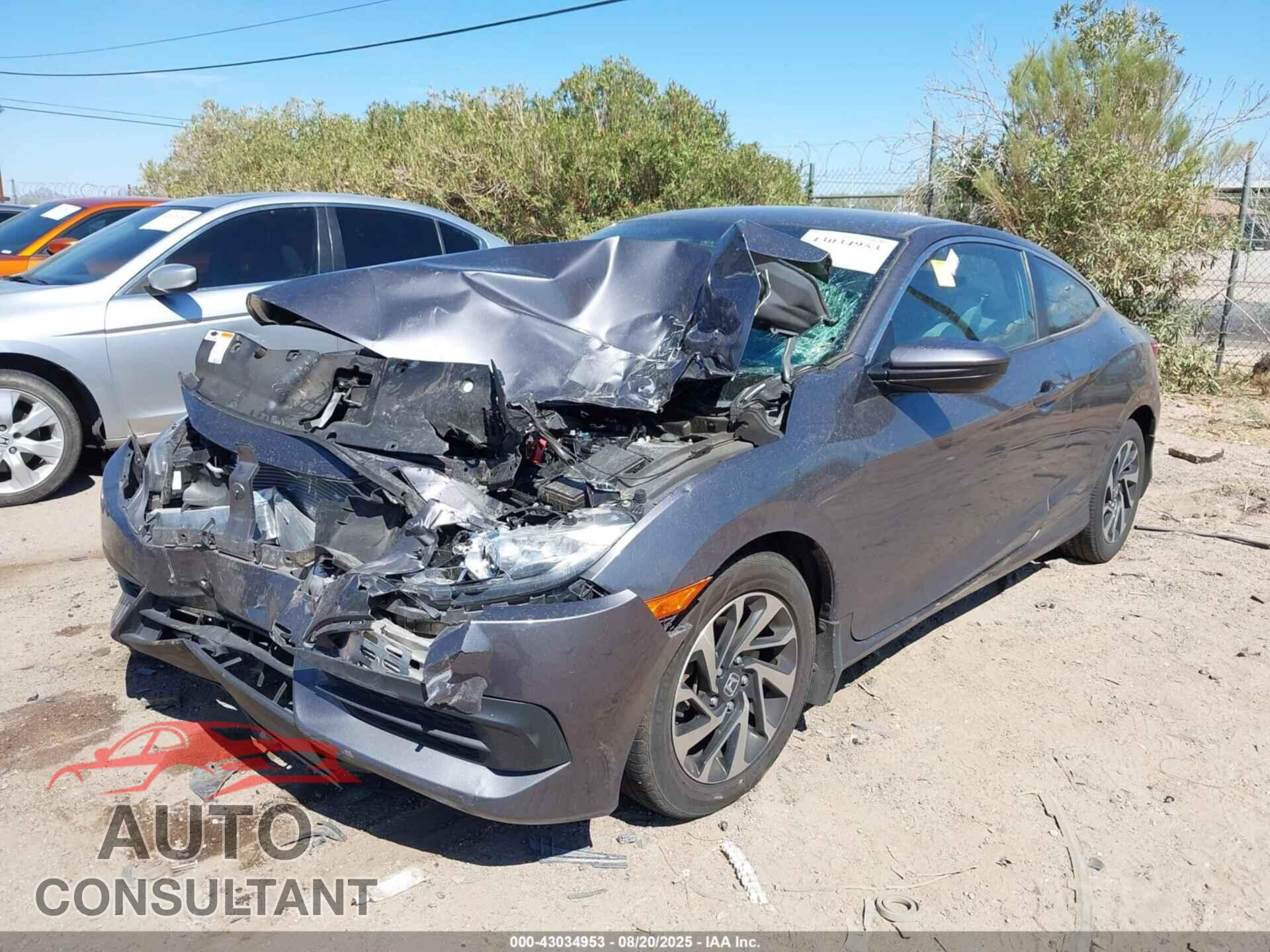 HONDA CIVIC 2017 - 2HGFC4B59HH309069