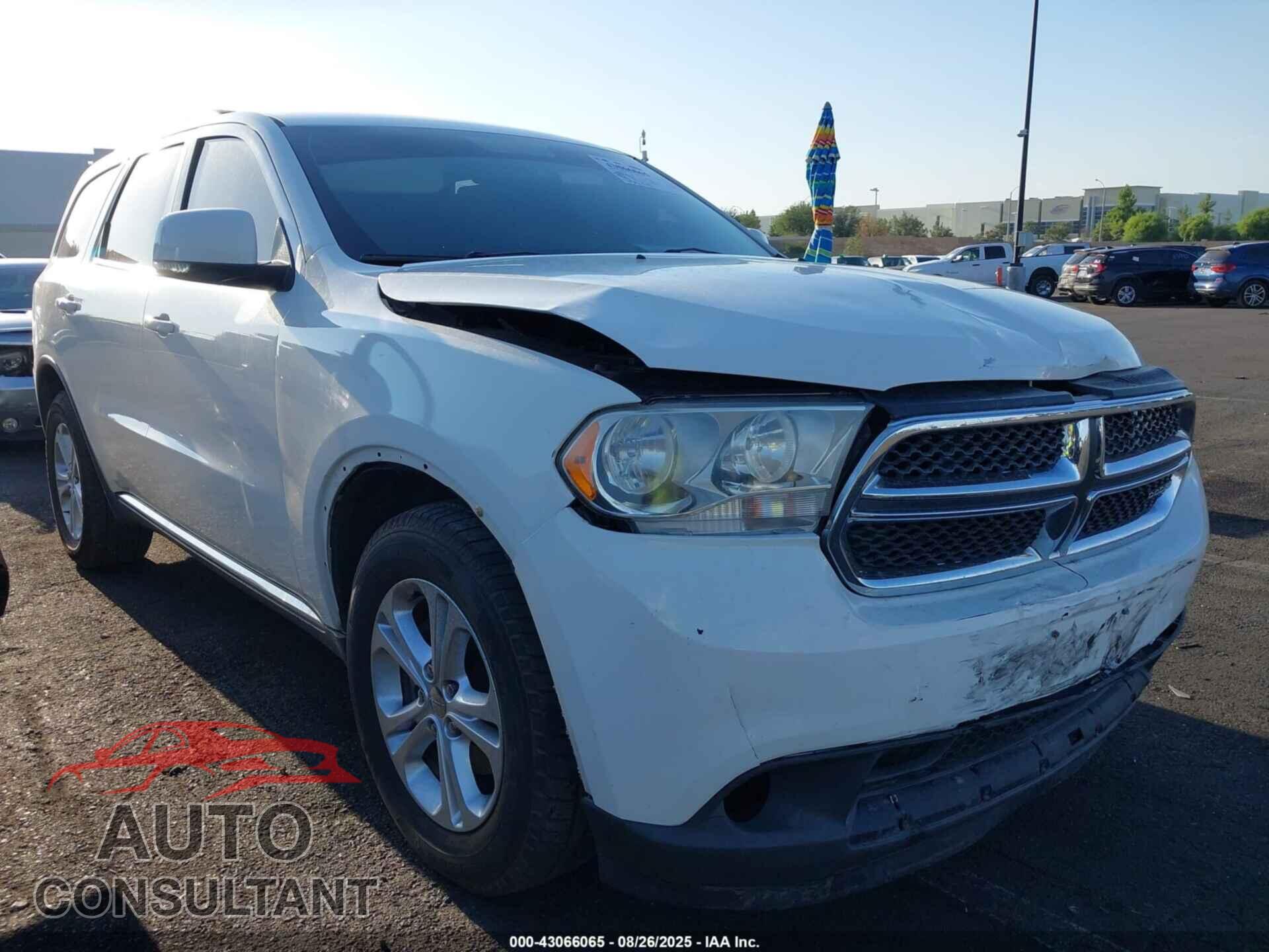 DODGE DURANGO 2012 - 1C4RDHDG7CC113691