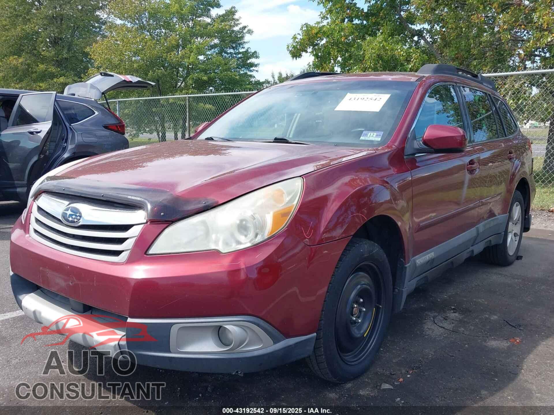 SUBARU OUTBACK 2011 - 4S4BRBKC8B3368666
