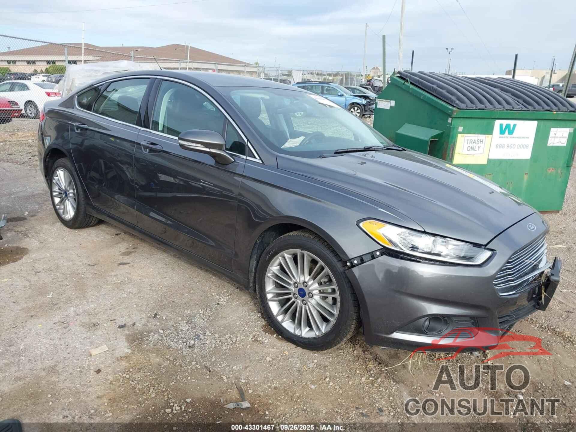 FORD FUSION 2016 - 3FA6P0HDXGR141266