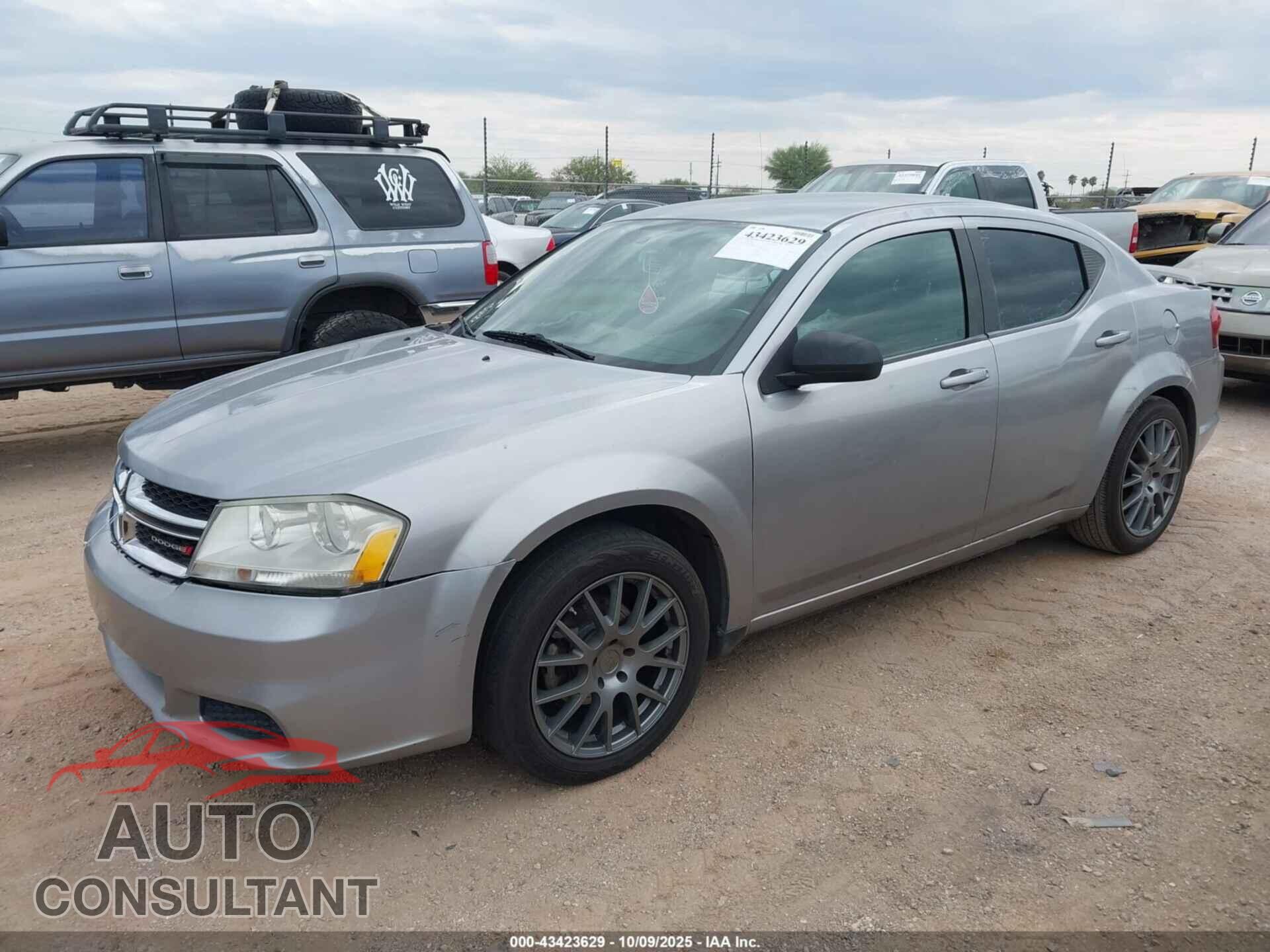 DODGE AVENGER 2013 - 1C3CDZAB1DN537706