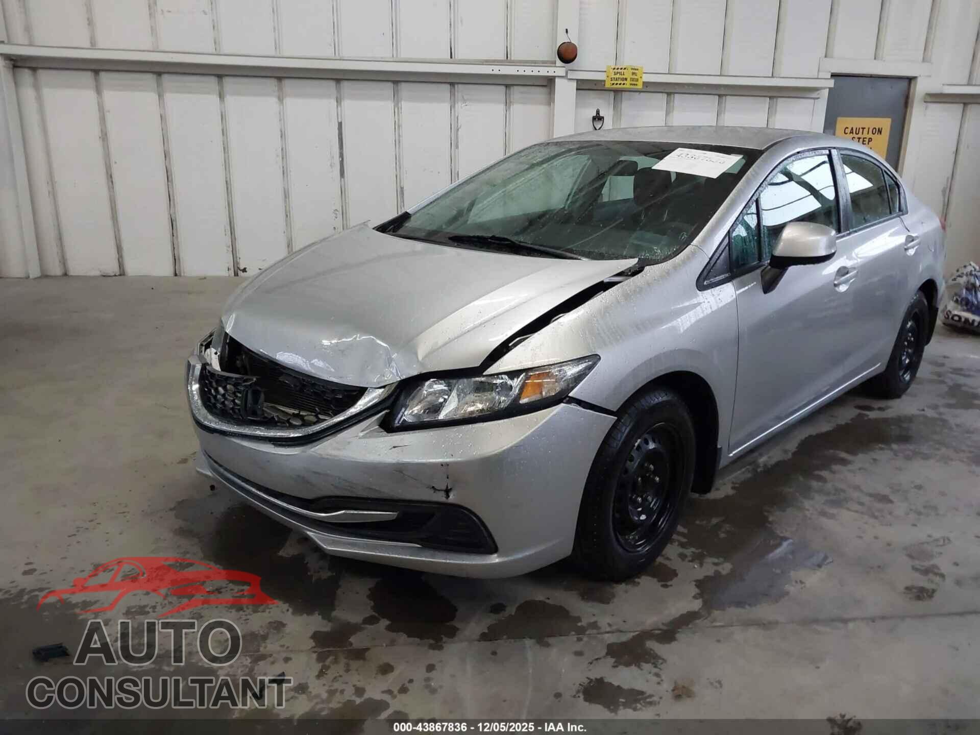 HONDA CIVIC 2013 - 19XFB2F50DE239130