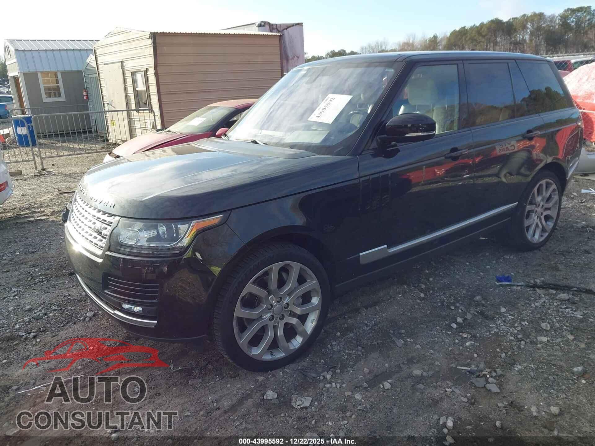 LAND ROVER RANGE ROVER 2016 - SALGS2VF4GA279712