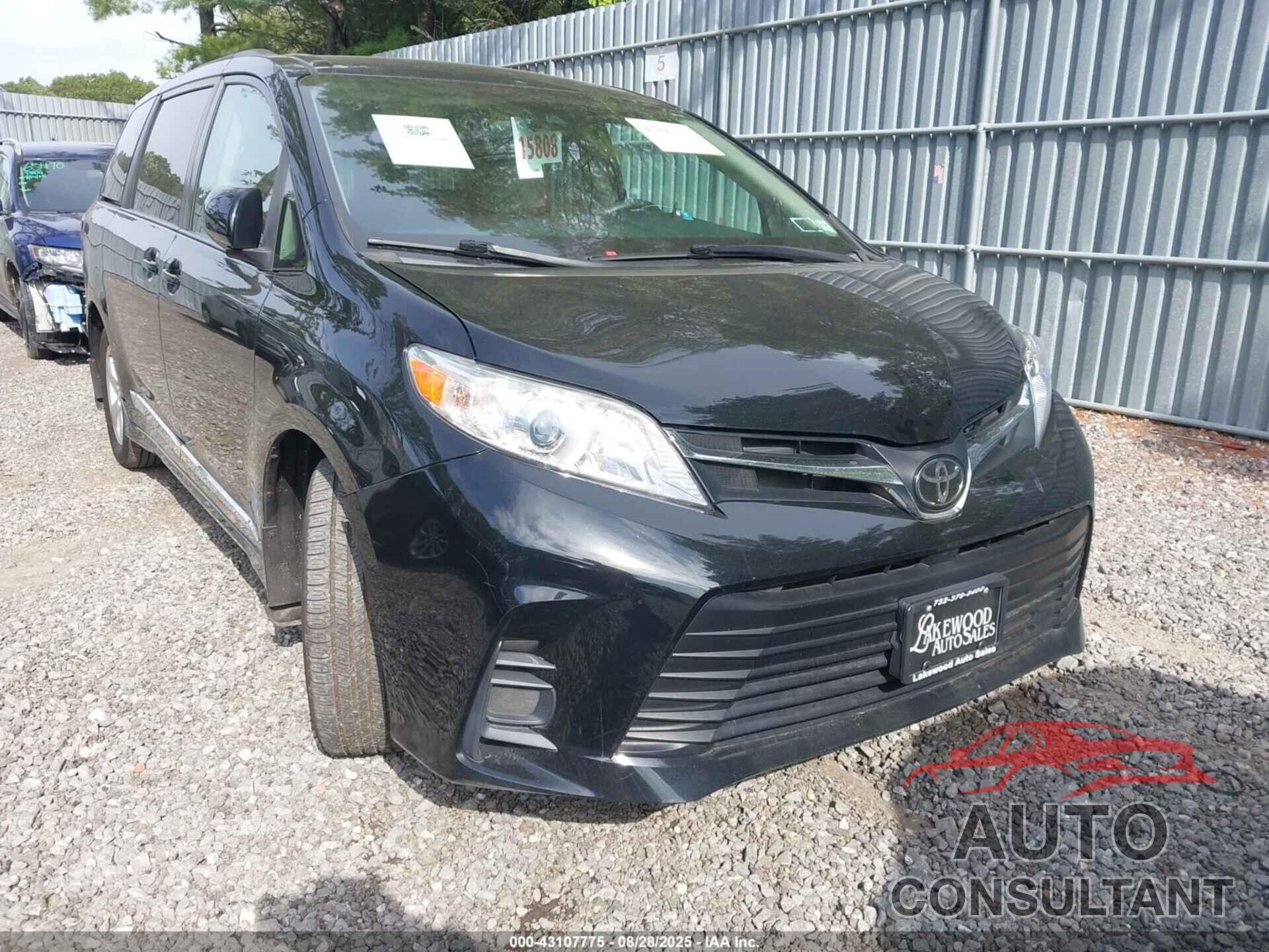 TOYOTA SIENNA 2020 - 5TDKZ3DC0LS052069