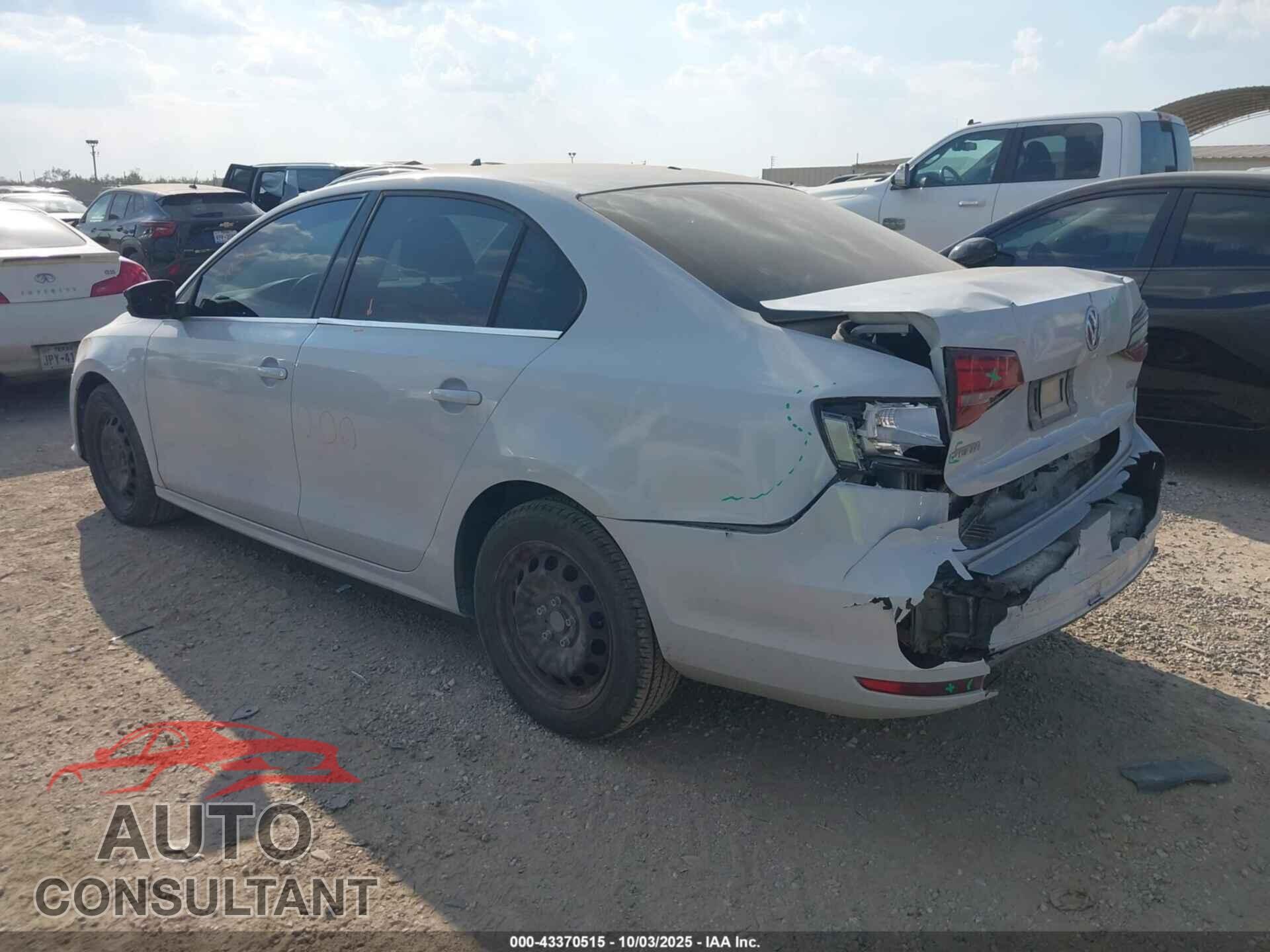 VOLKSWAGEN JETTA 2017 - 3VW2B7AJ1HM376845
