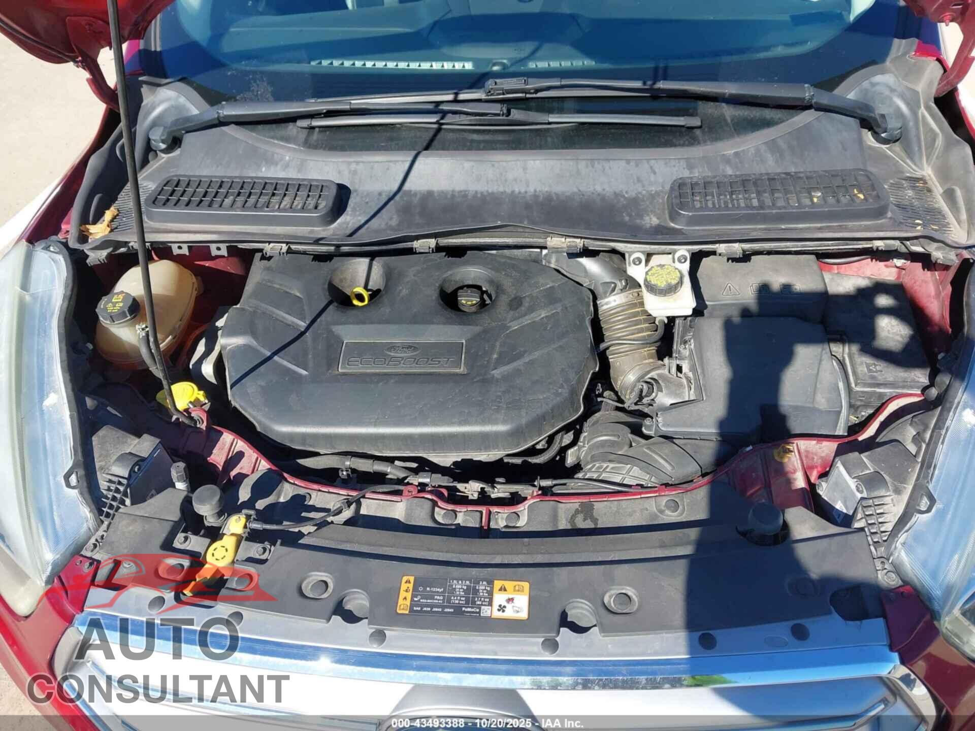 FORD ESCAPE 2017 - 1FMCU0J90HUB46641