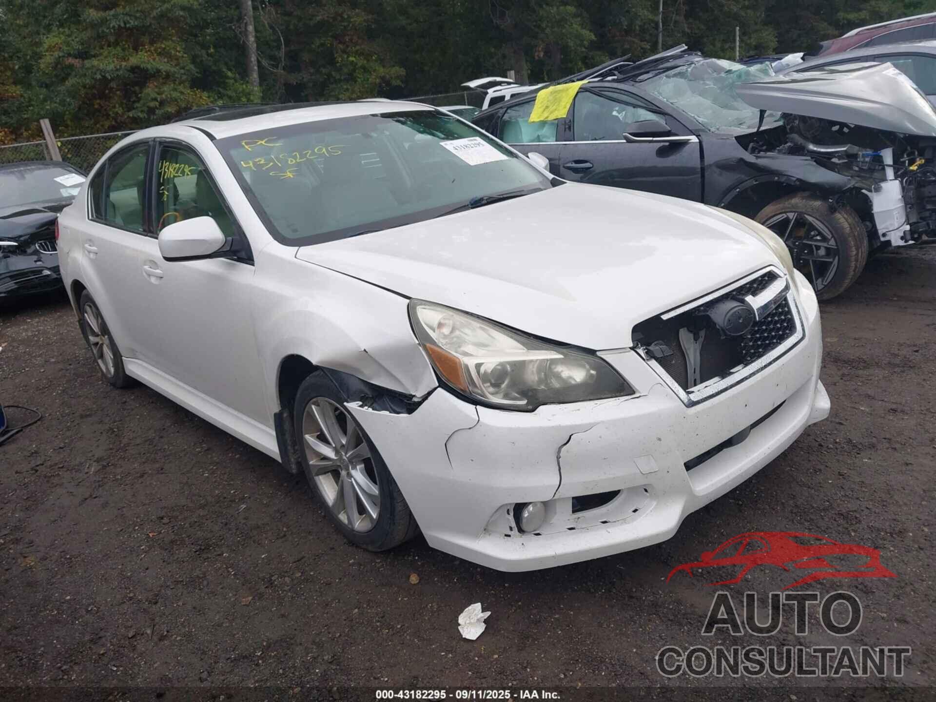SUBARU LEGACY 2014 - 4S3BMCN64E3019507