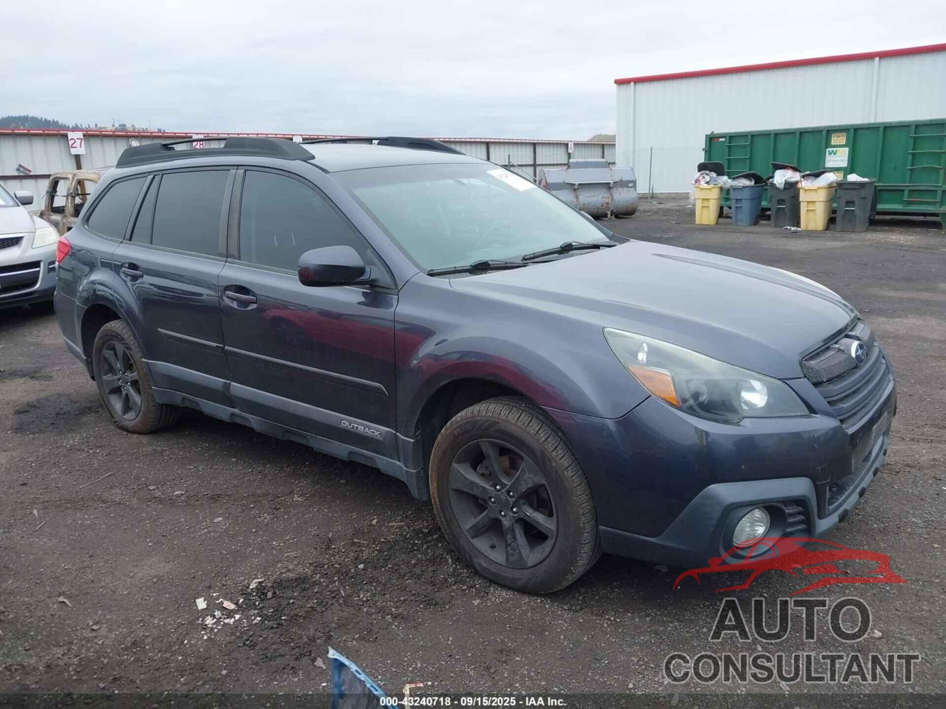 SUBARU OUTBACK 2013 - 4S4BRBGC7D3324234