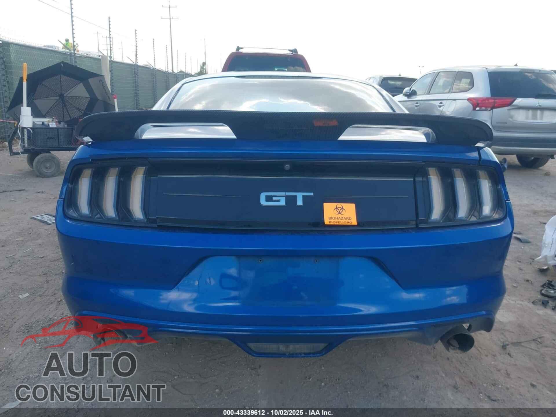 FORD MUSTANG 2017 - 1FA6P8CF1H5322980