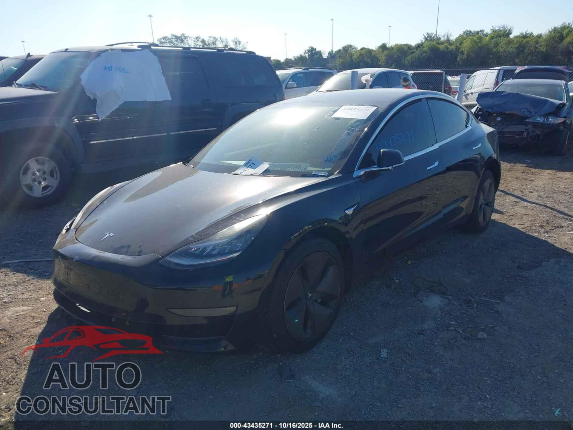 TESLA MODEL 3 2019 - 5YJ3E1EA2KF296326