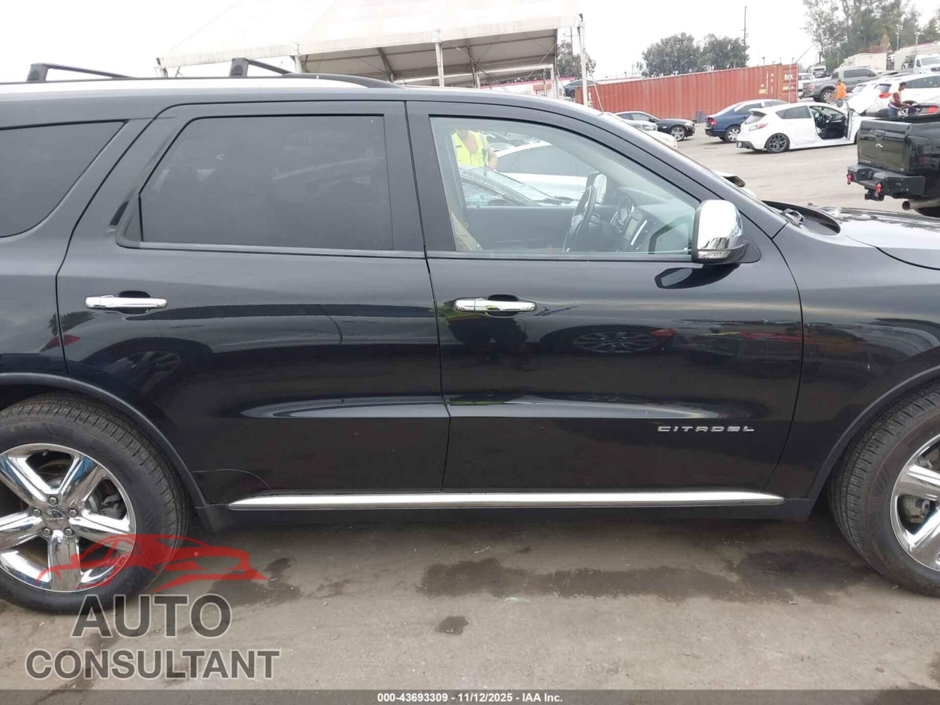 DODGE DURANGO 2012 - 1C4RDJEG6CC147689