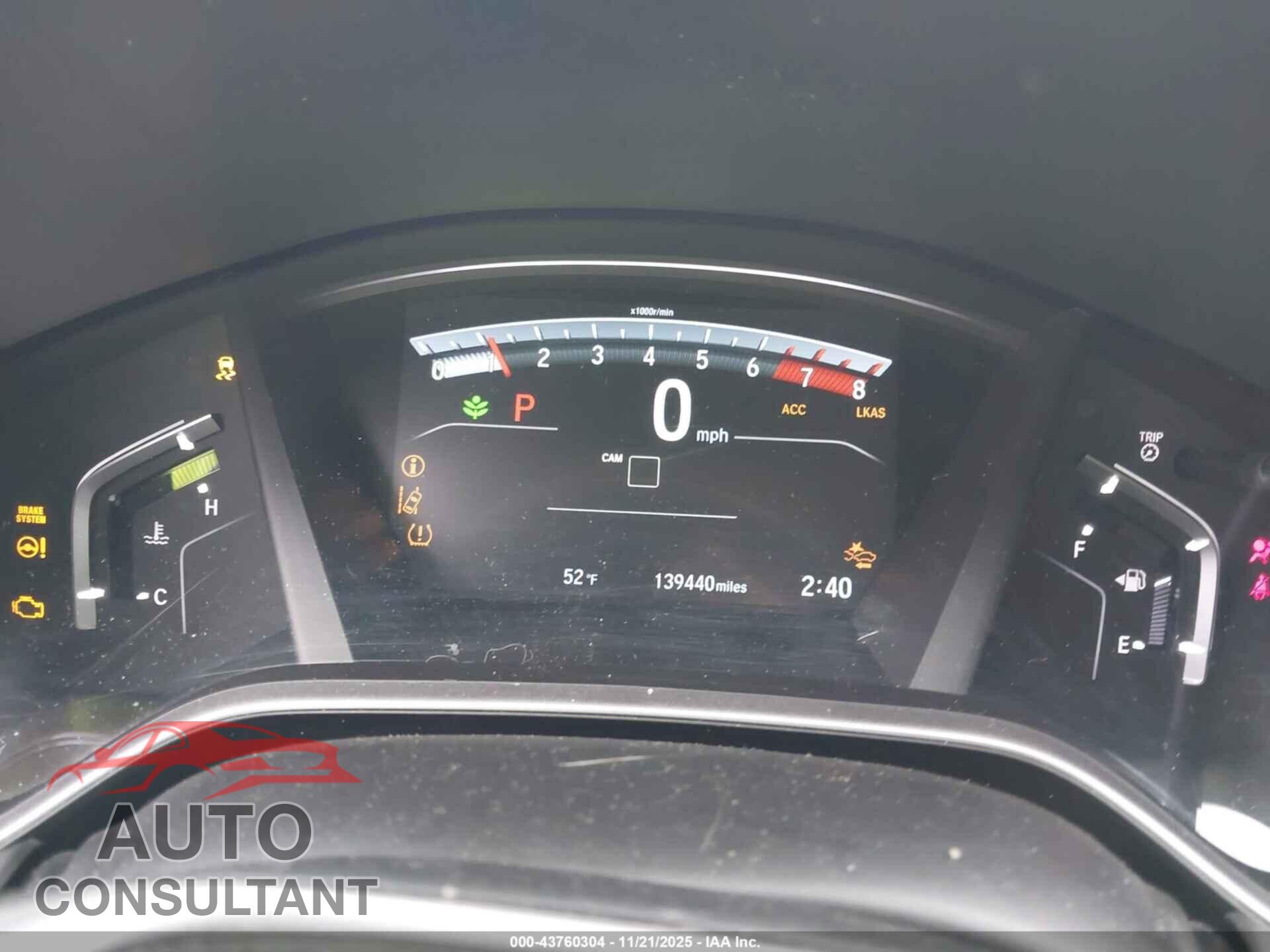 HONDA CR-V 2017 - 5J6RW2H80HL031698