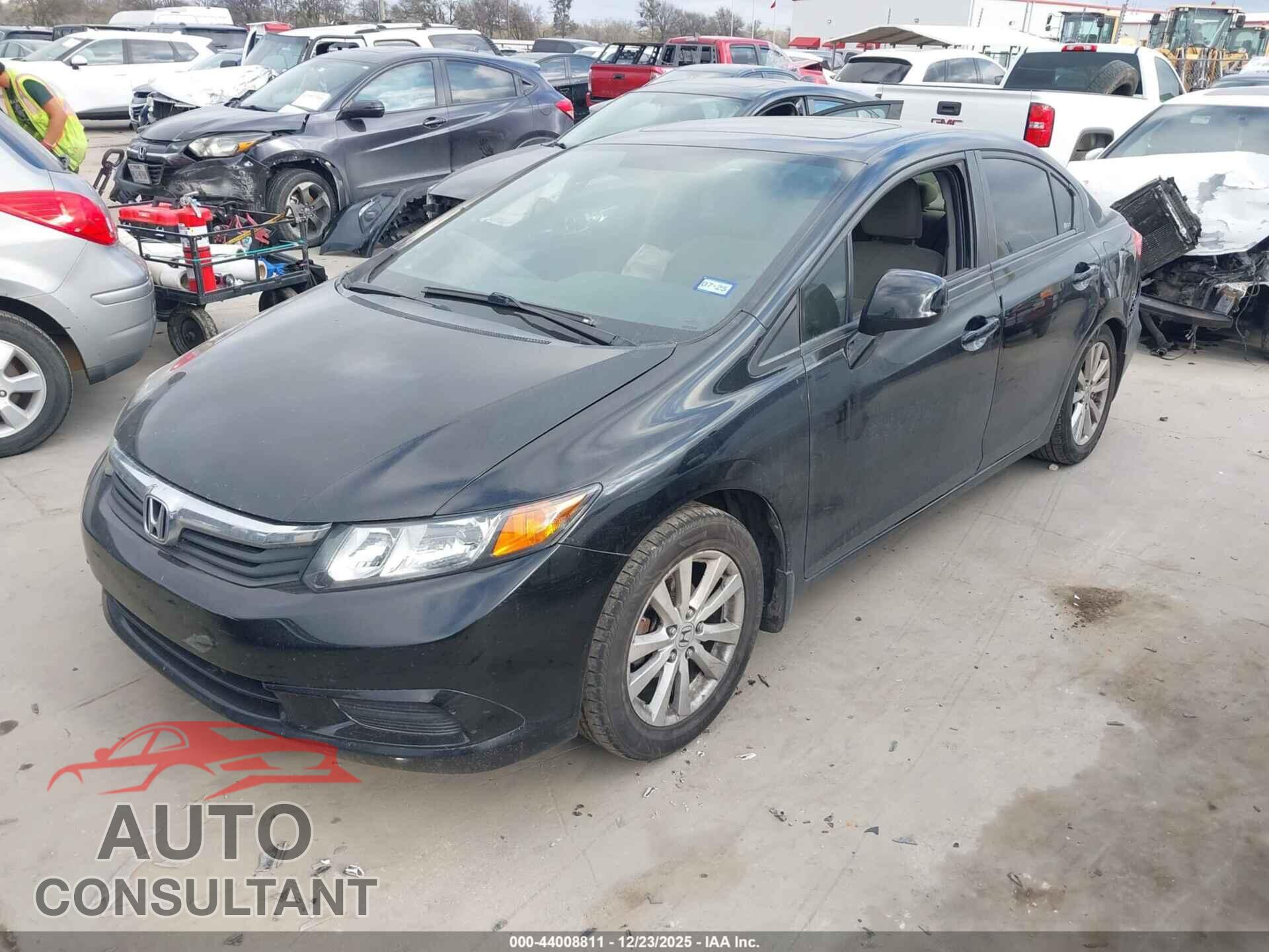 HONDA CIVIC 2012 - 2HGFB2F89CH519286