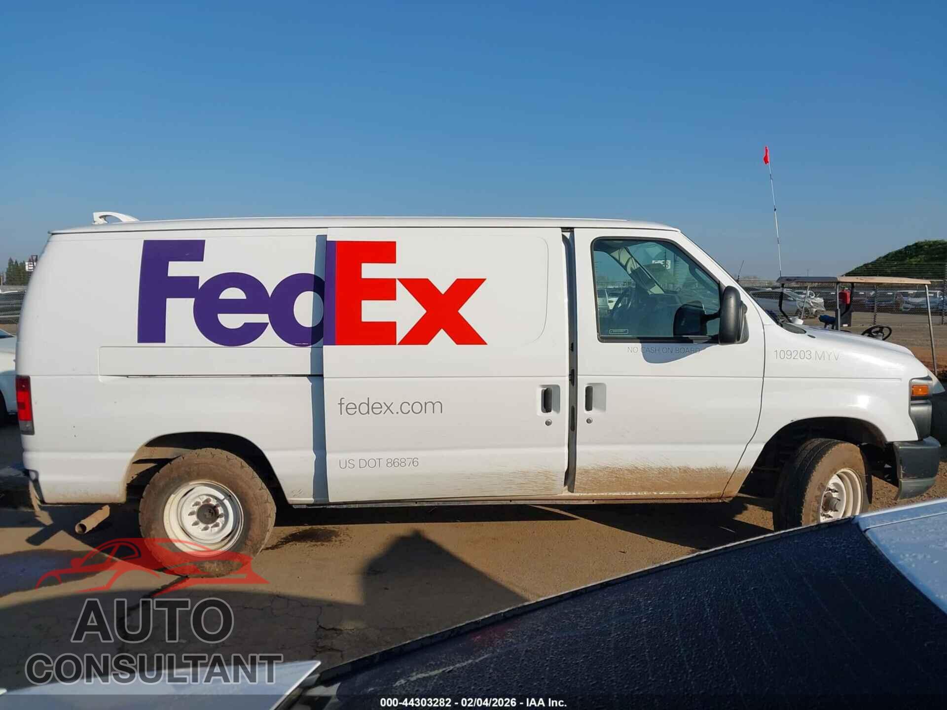 FORD E-150 2010 - 1FTNE1EW6ADA91196