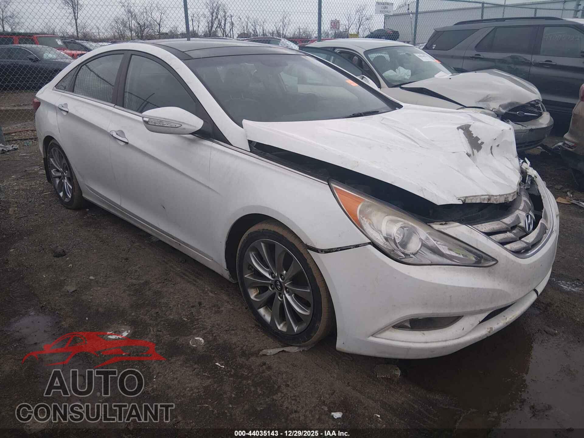 HYUNDAI SONATA 2012 - 5NPEC4AB5CH385650