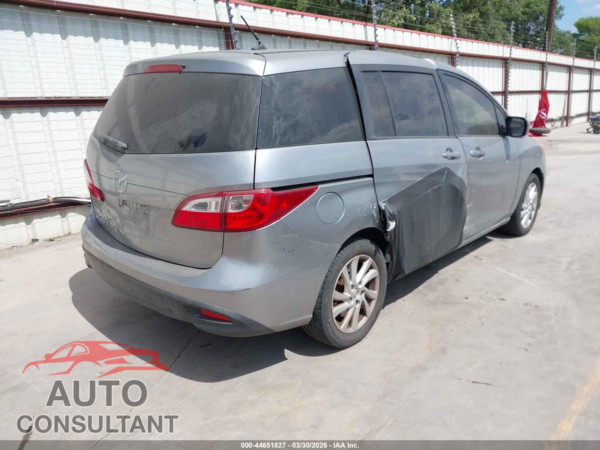 MAZDA MAZDA5 2012 - JM1CW2BL0C0127950