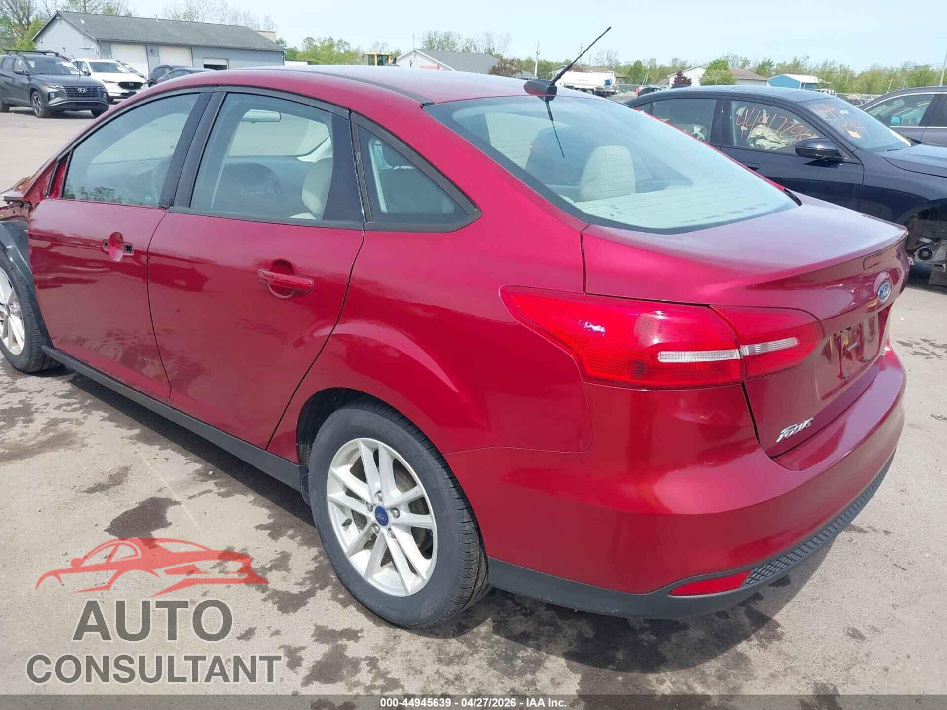 FORD FOCUS 2017 - 1FADP3F23HL295019