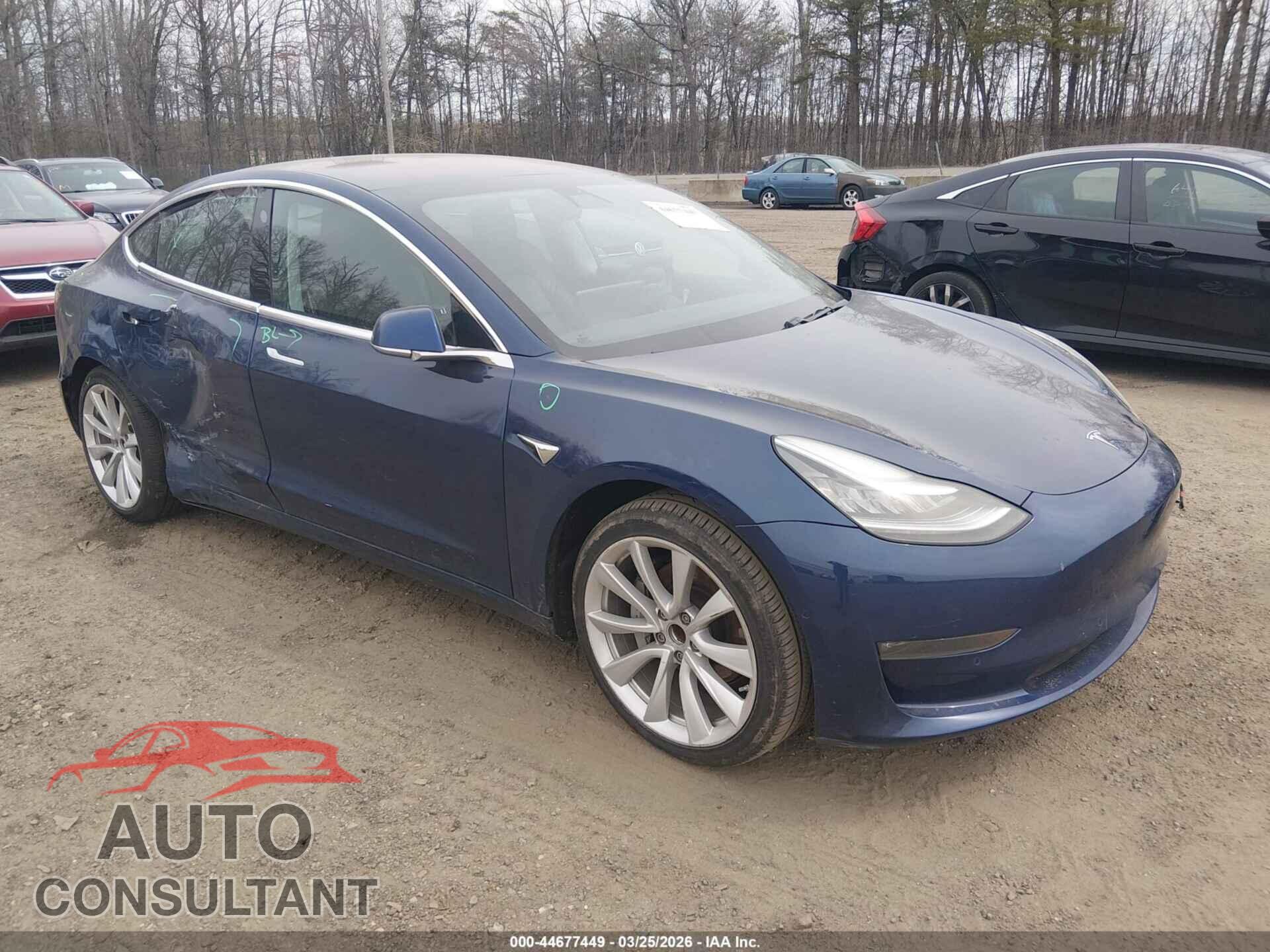 TESLA MODEL 3 2019 - 5YJ3E1EA5KF314592