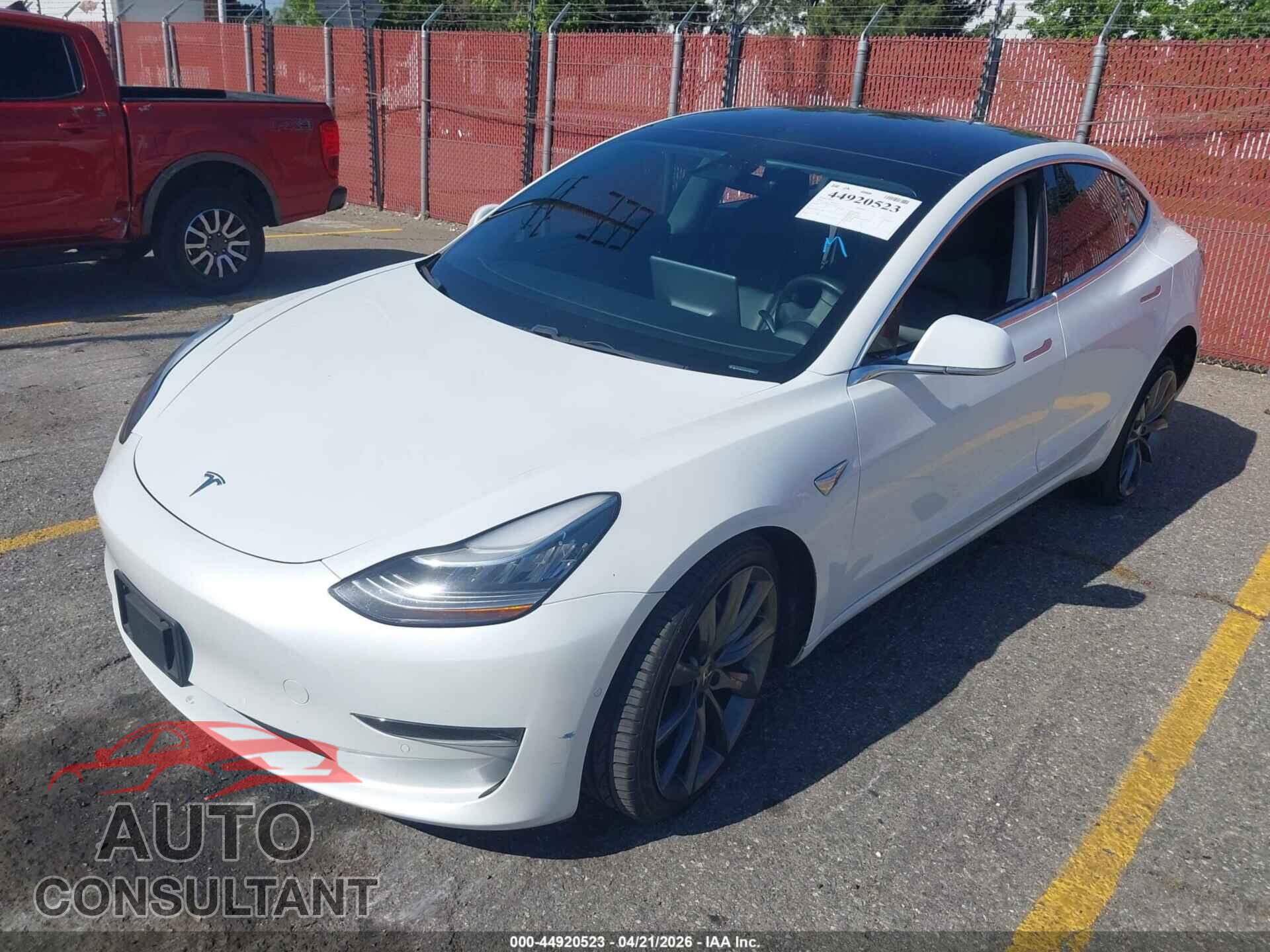 TESLA MODEL 3 2019 - 5YJ3E1EA7KF397152