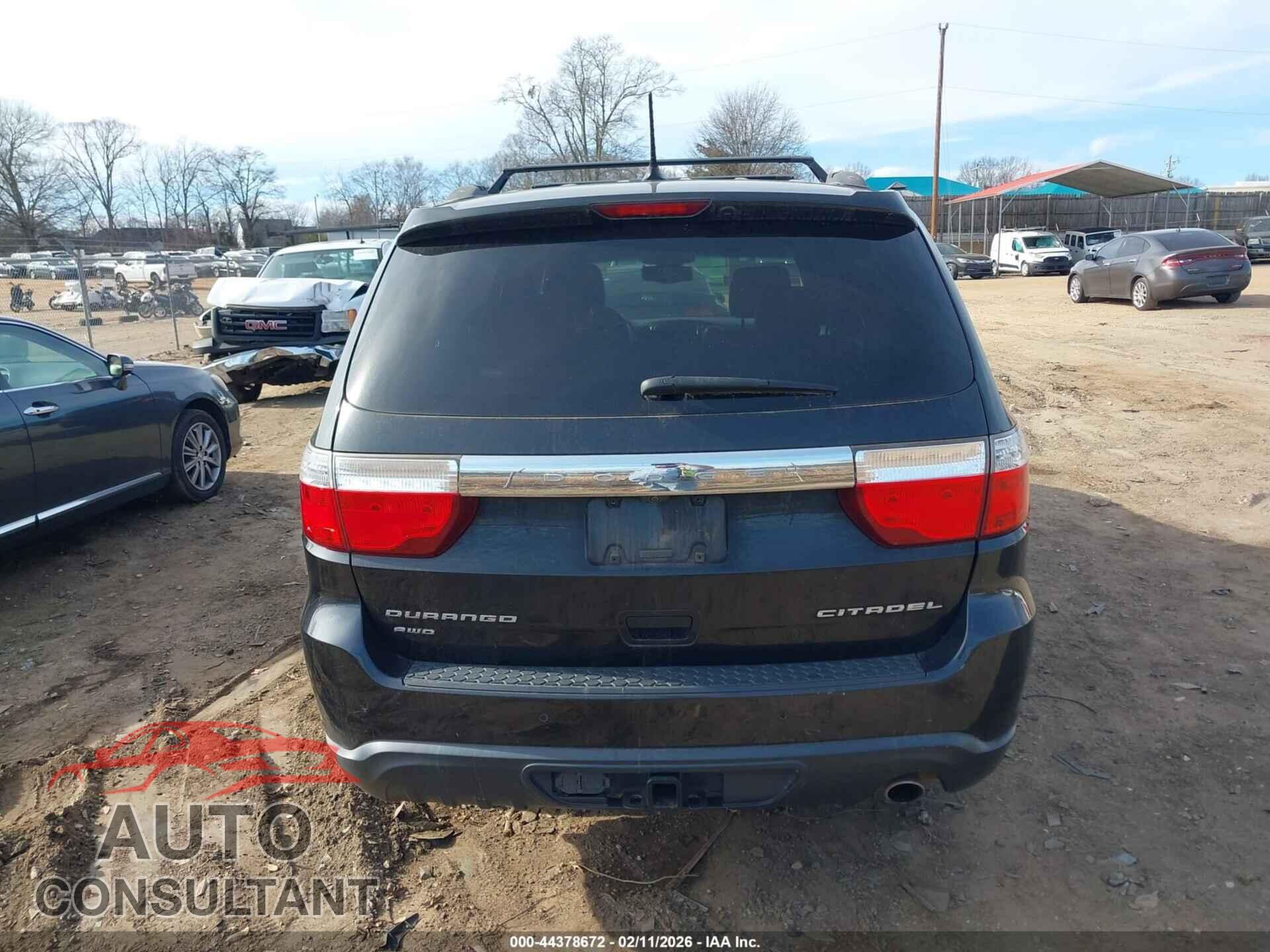 DODGE DURANGO 2012 - 1C4RDJEG1CC322673