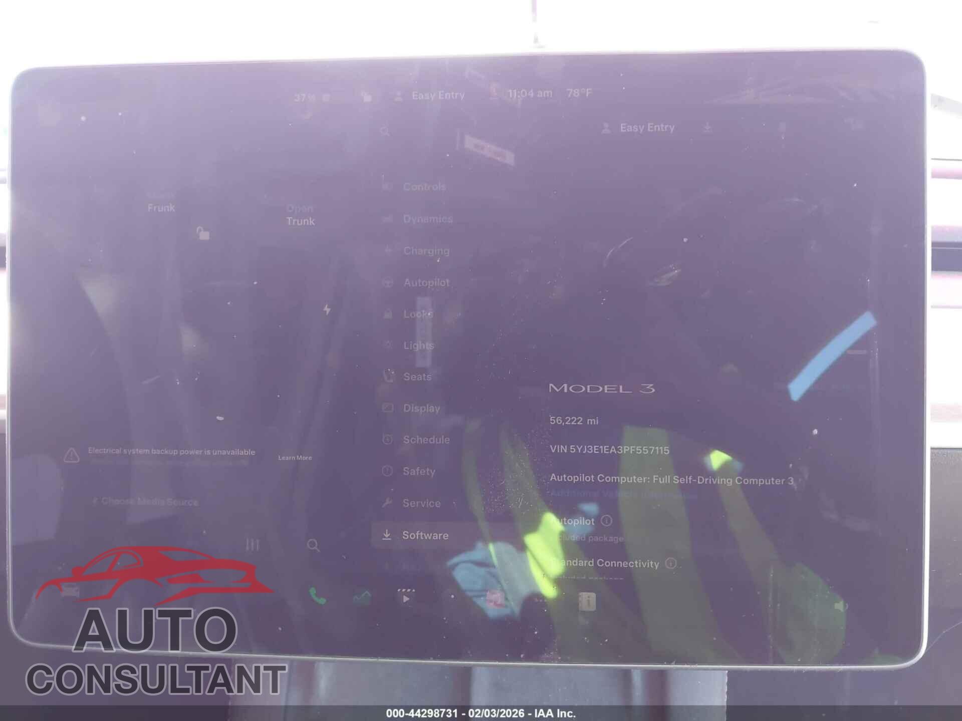TESLA MODEL 3 2023 - 5YJ3E1EA3PF557115