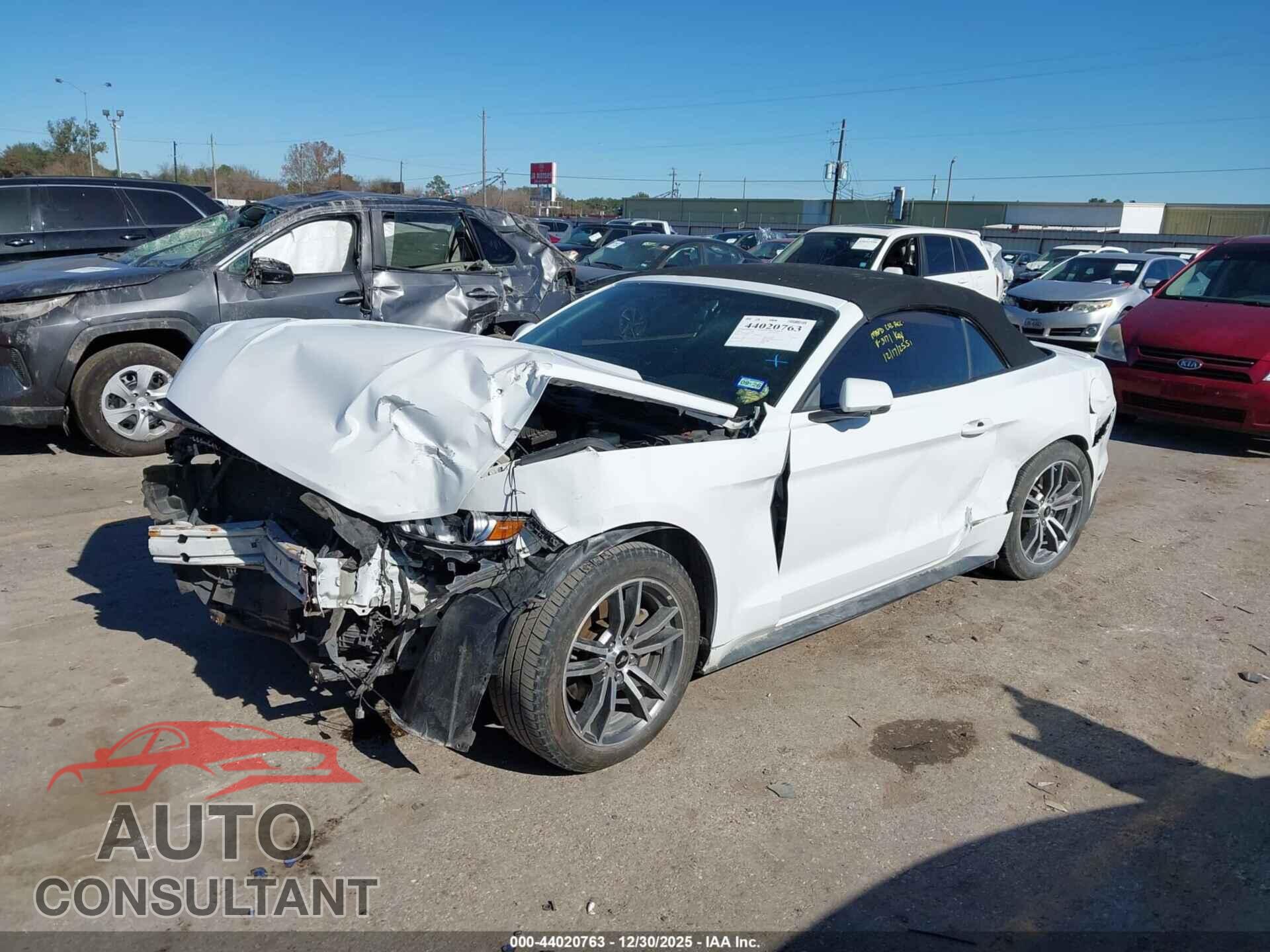 FORD MUSTANG 2017 - 1FATP8UH3H5273171