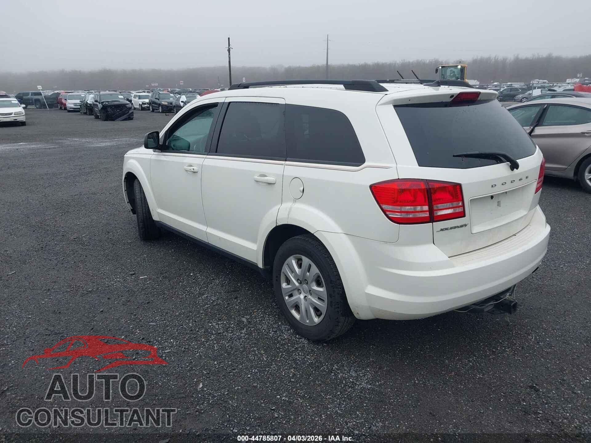 DODGE JOURNEY 2017 - 3C4PDCAB1HT707577