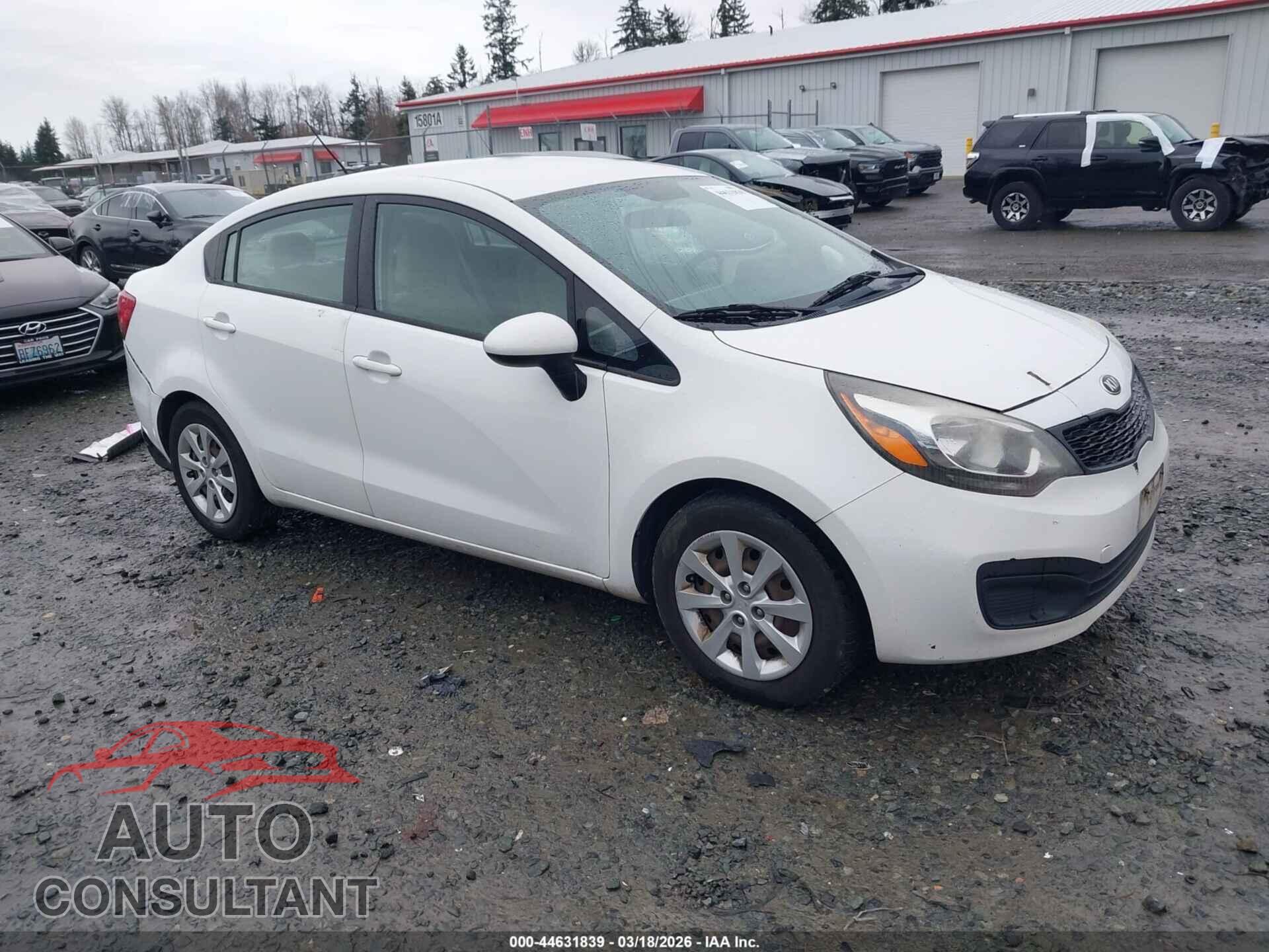 KIA RIO 2013 - KNADM4A36D6182065