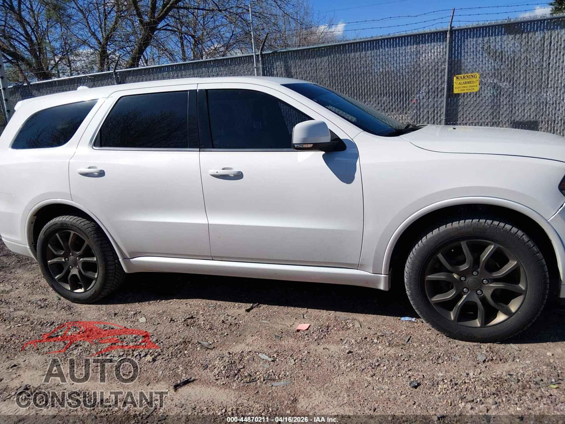 DODGE DURANGO 2017 - 1C4RDJDG9HC908045