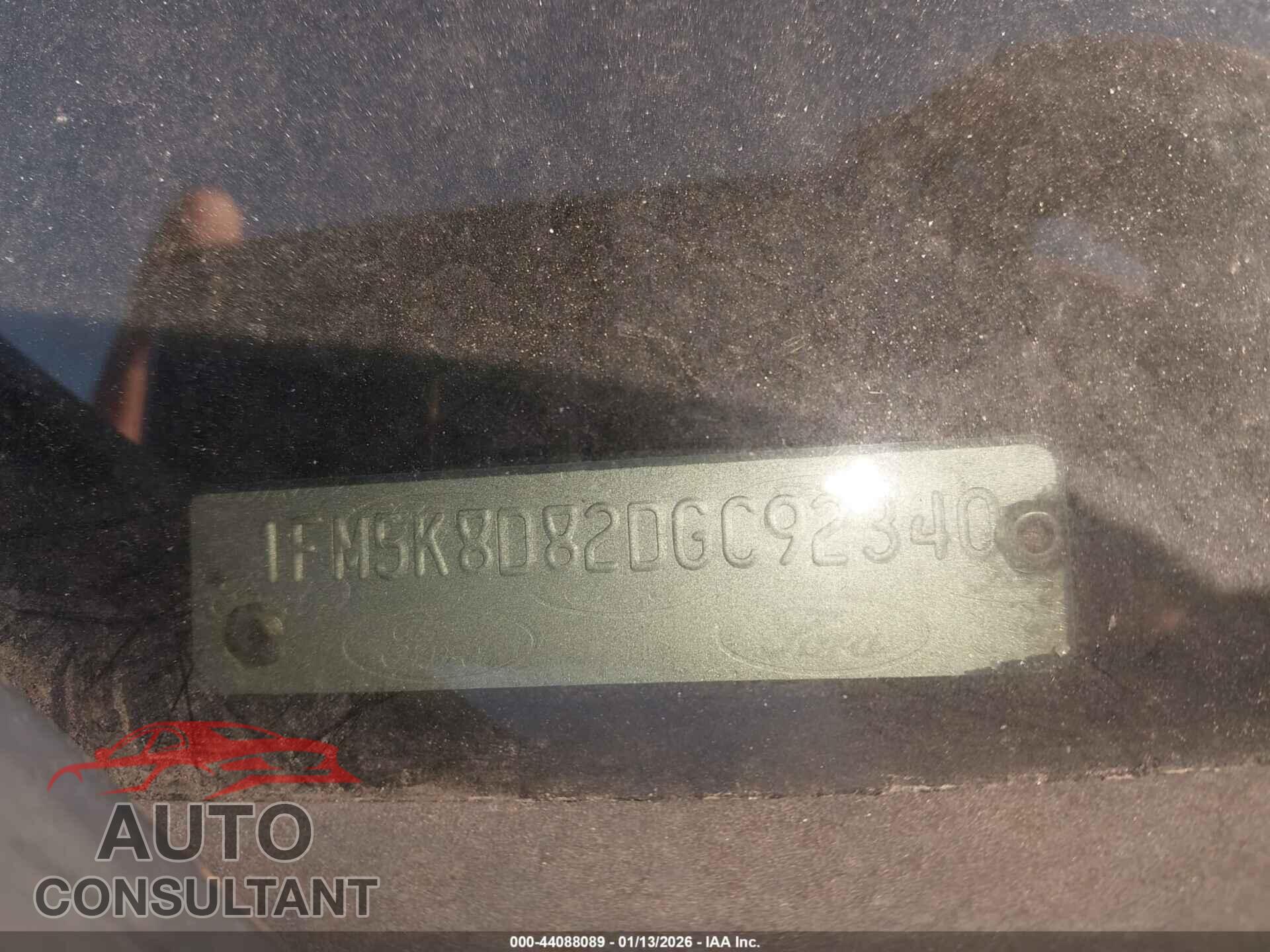 FORD EXPLORER 2013 - 1FM5K8D82DGC92340